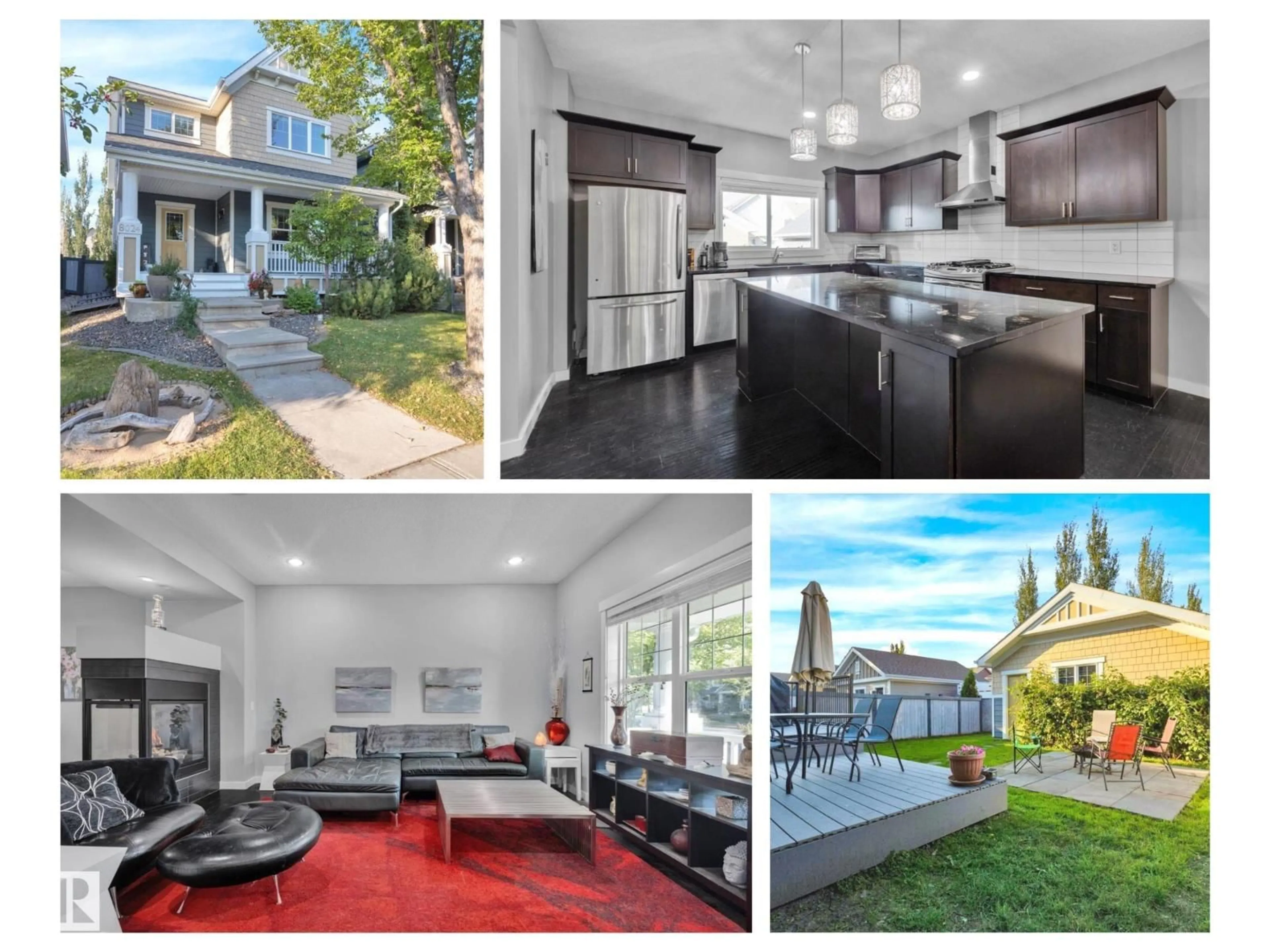 Open concept kitchen, unknown for 8024 SUMMERSIDE GRANDE BV, Edmonton Alberta T6X0J2
