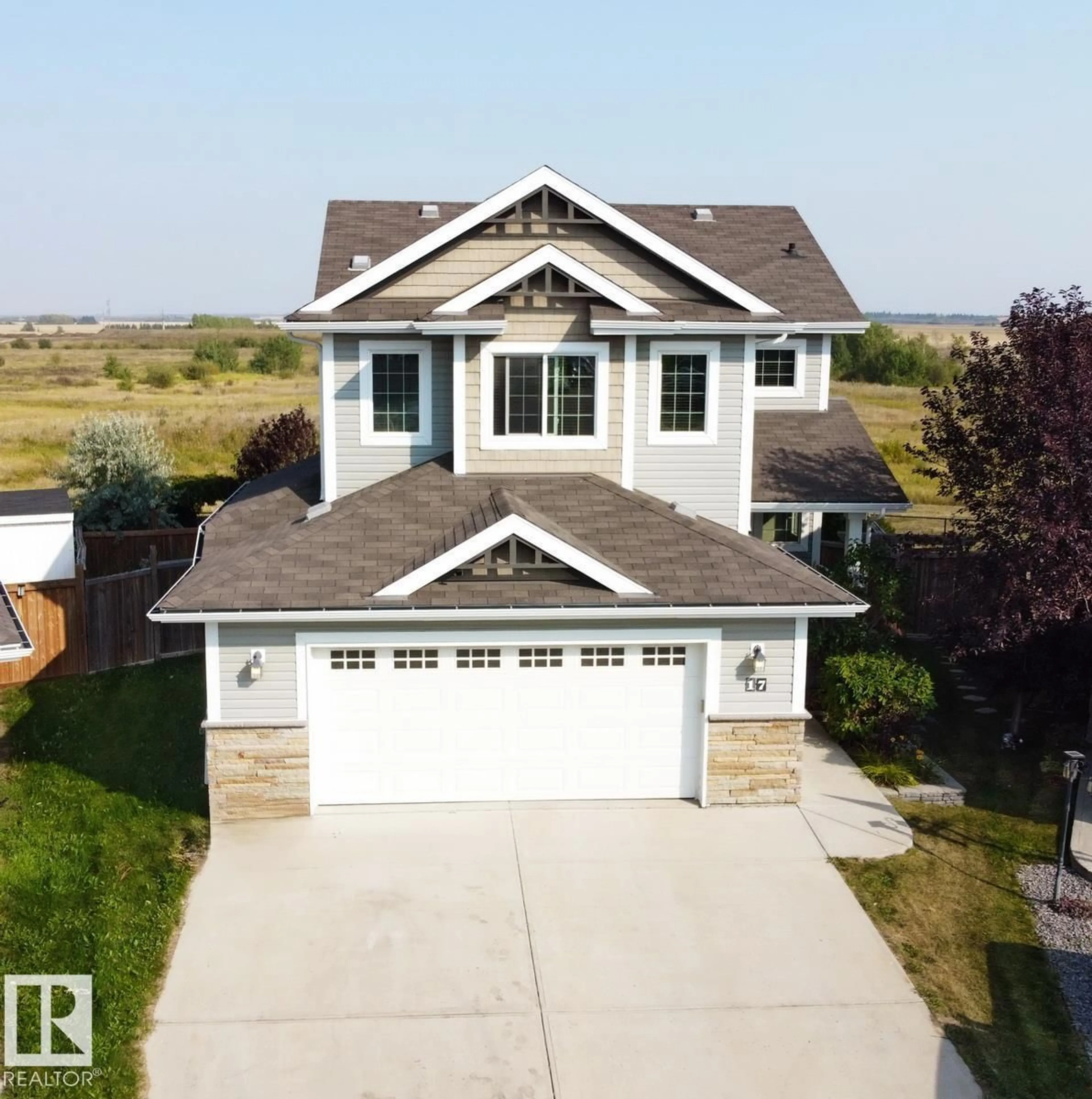 A pic from outside/outdoor area/front of a property/back of a property/a pic from drone, street for 17 GARCIA CL, Fort Saskatchewan Alberta T8L0N7