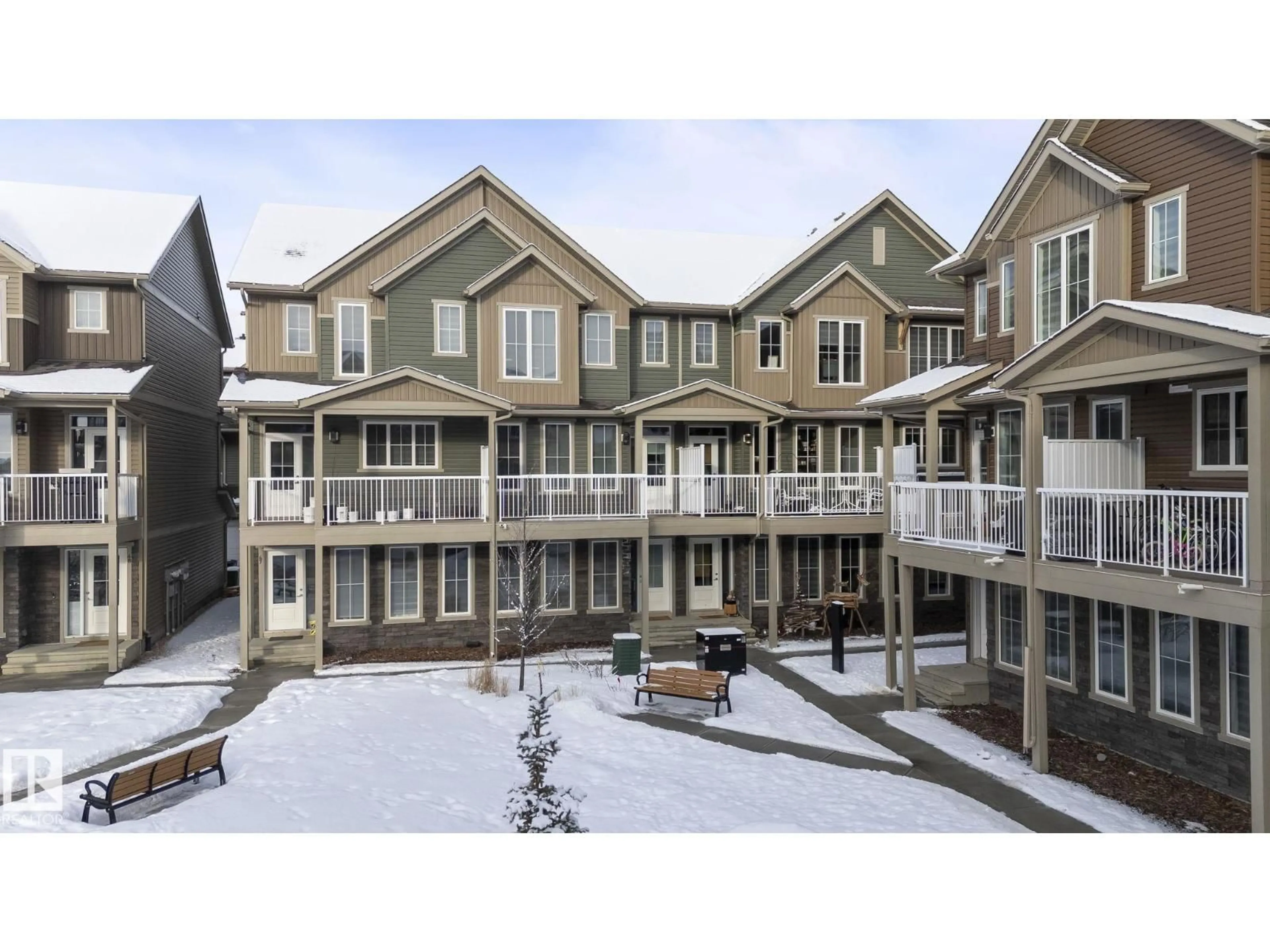 A pic from outside/outdoor area/front of a property/back of a property/a pic from drone, unknown for 1051 GRAYDON HILL BLVD, Edmonton Alberta T6W3C8