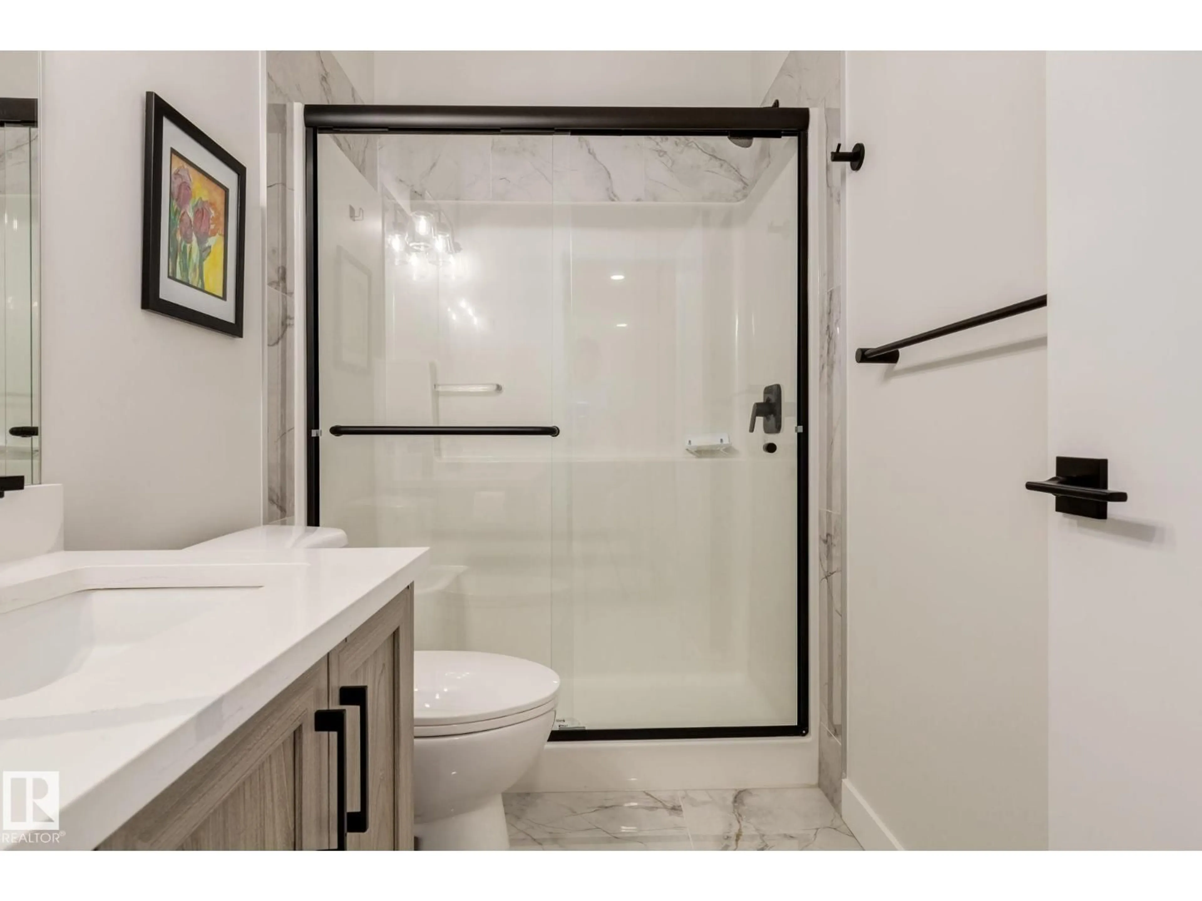 Contemporary bathroom, ceramic/tile floor for NW - 2141 209A ST, Edmonton Alberta T6M3C7