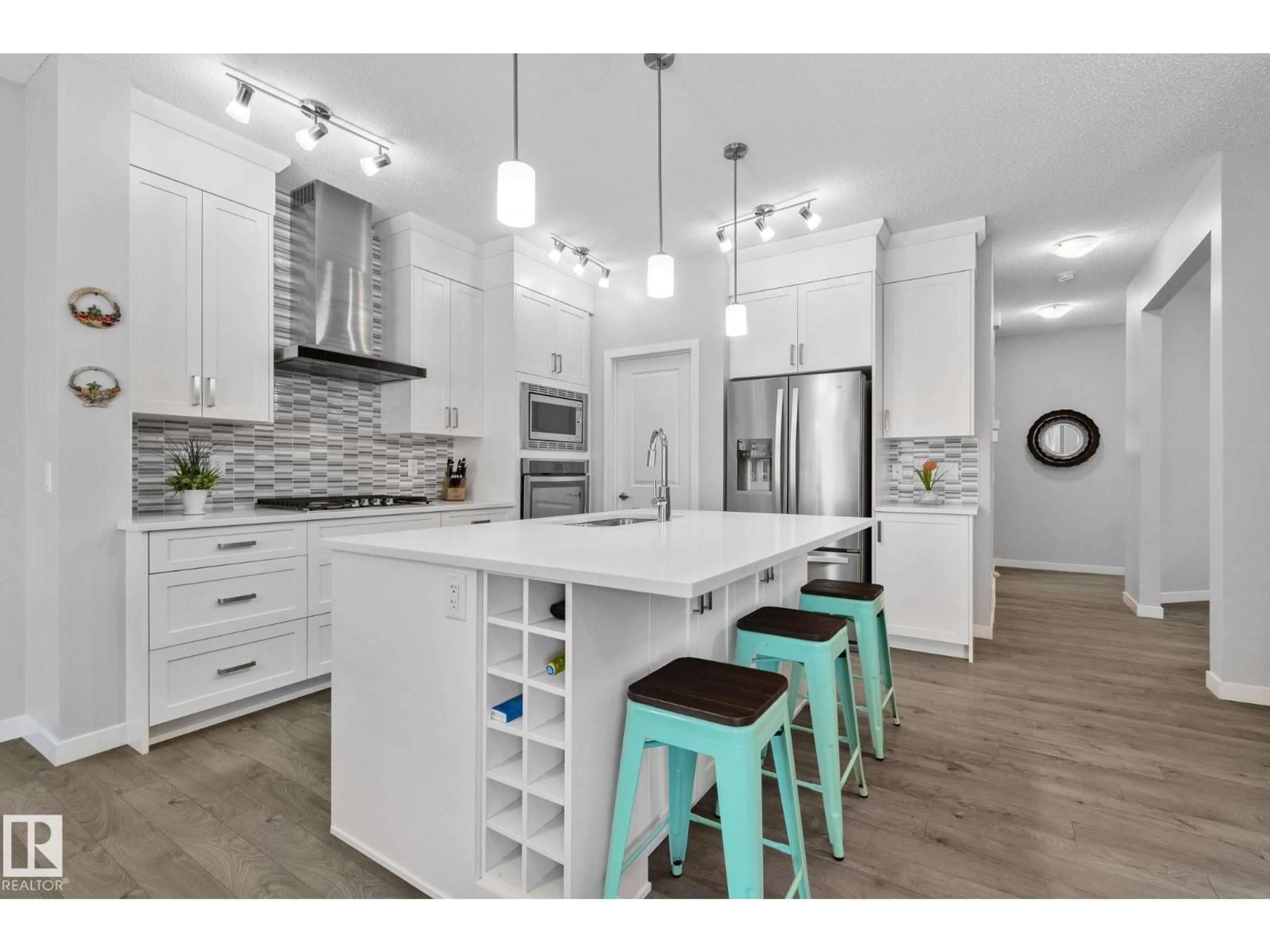 Open concept kitchen, unknown for NW - 17611 76 ST, Edmonton Alberta T5Z0R3