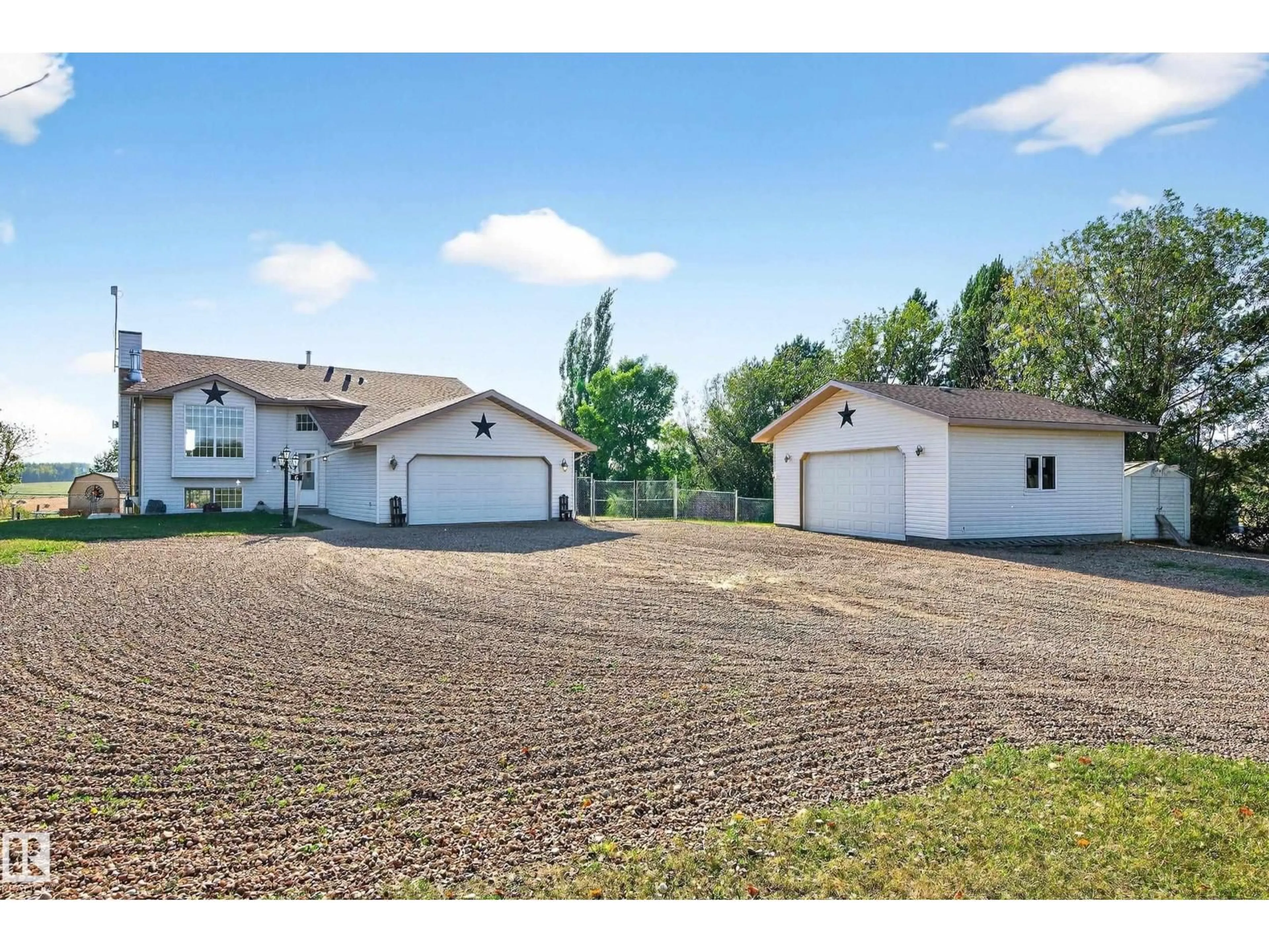 A pic from outside/outdoor area/front of a property/back of a property/a pic from drone, unknown for #6 - 2022 PARKLAND DR, Rural Parkland County Alberta T7Y2S1