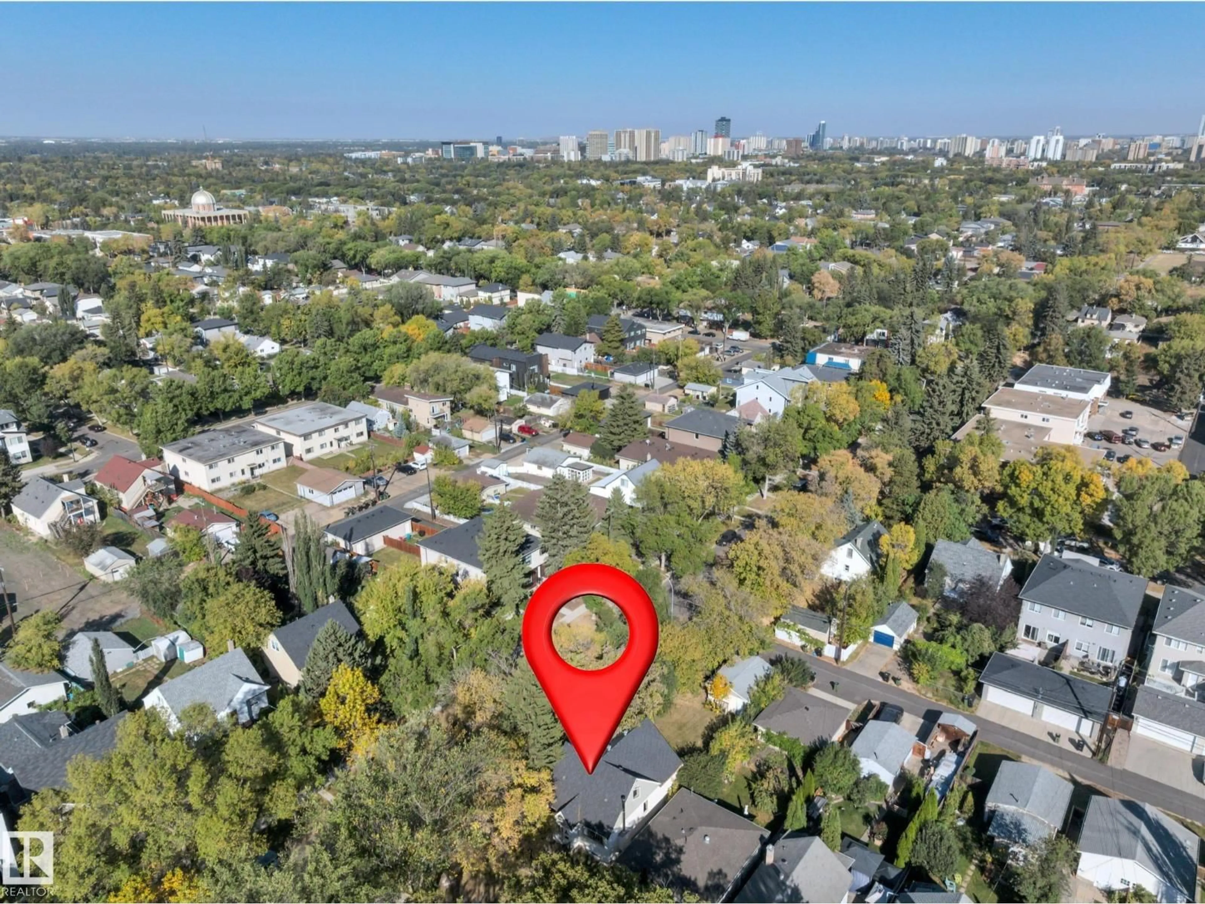 Picture of a map for 10542 68 AV, Edmonton Alberta T6H2B1