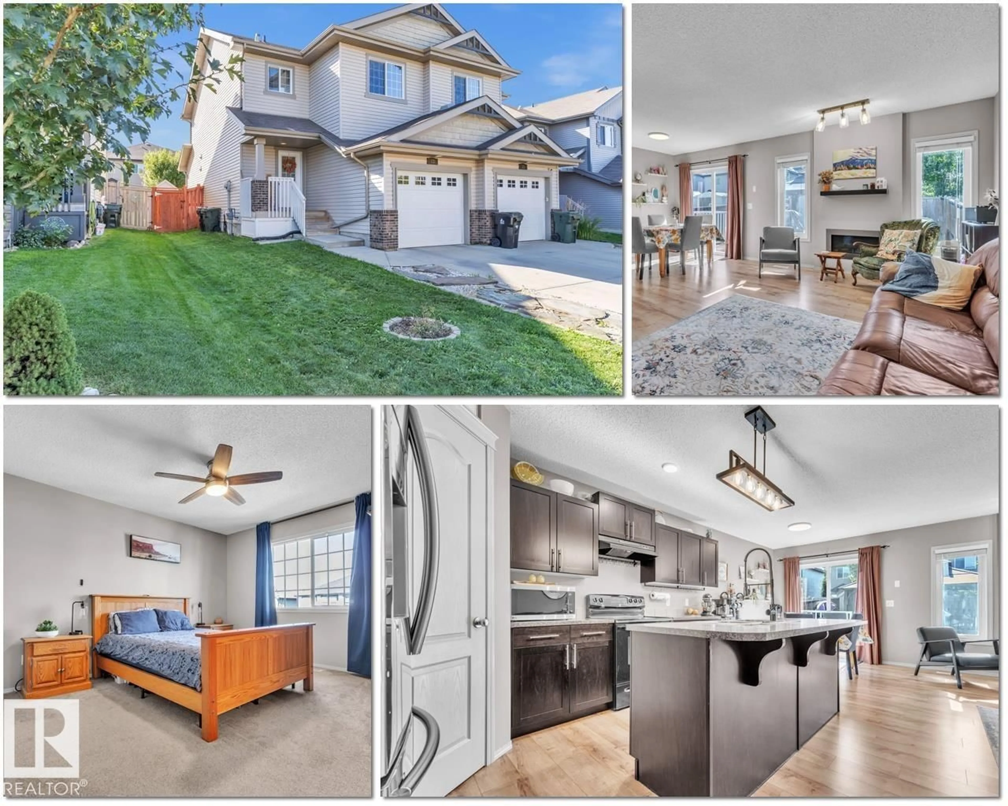 Open concept kitchen, ceramic/tile floor for 13 SPRINGWOOD WY, Spruce Grove Alberta T7X0L4