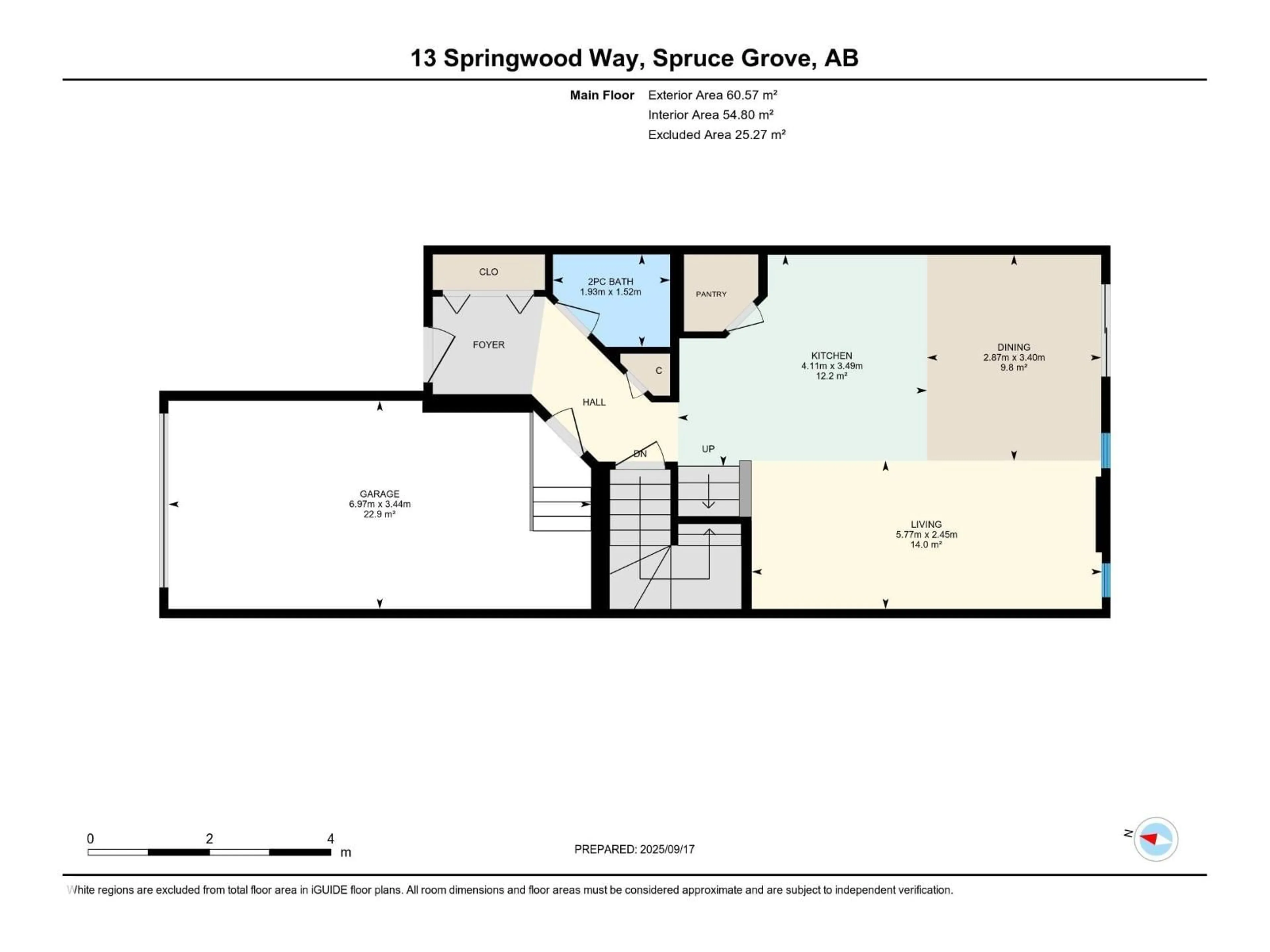 Floor plan for 13 SPRINGWOOD WY, Spruce Grove Alberta T7X0L4
