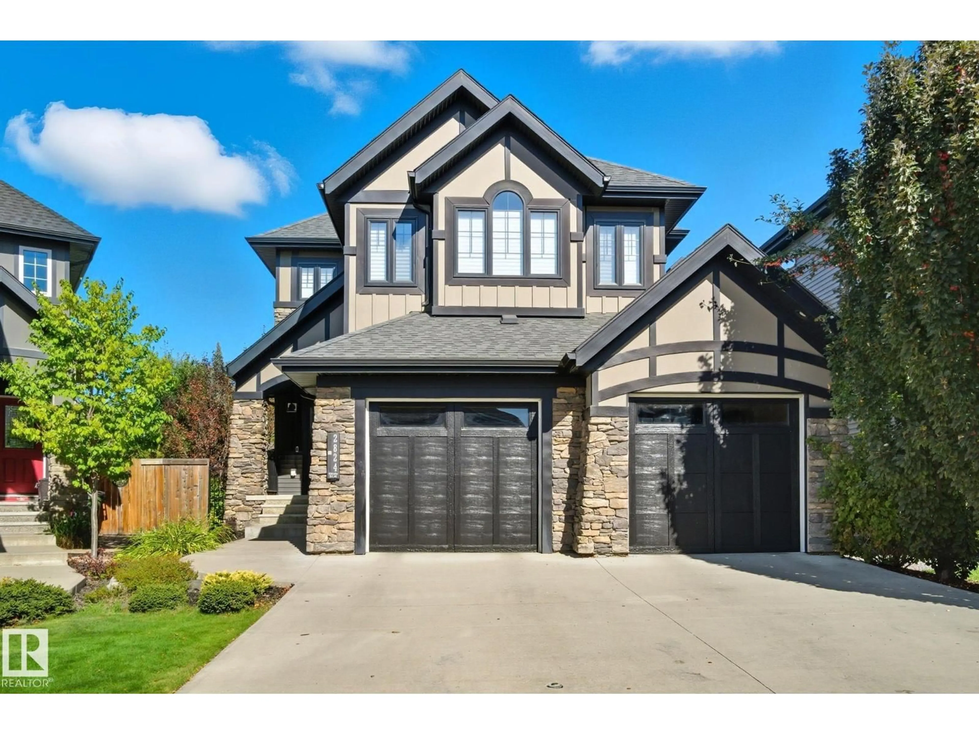 Home with brick exterior material, street for SW - 2824 KIRKLAND BAY BA, Edmonton Alberta T6W3B4