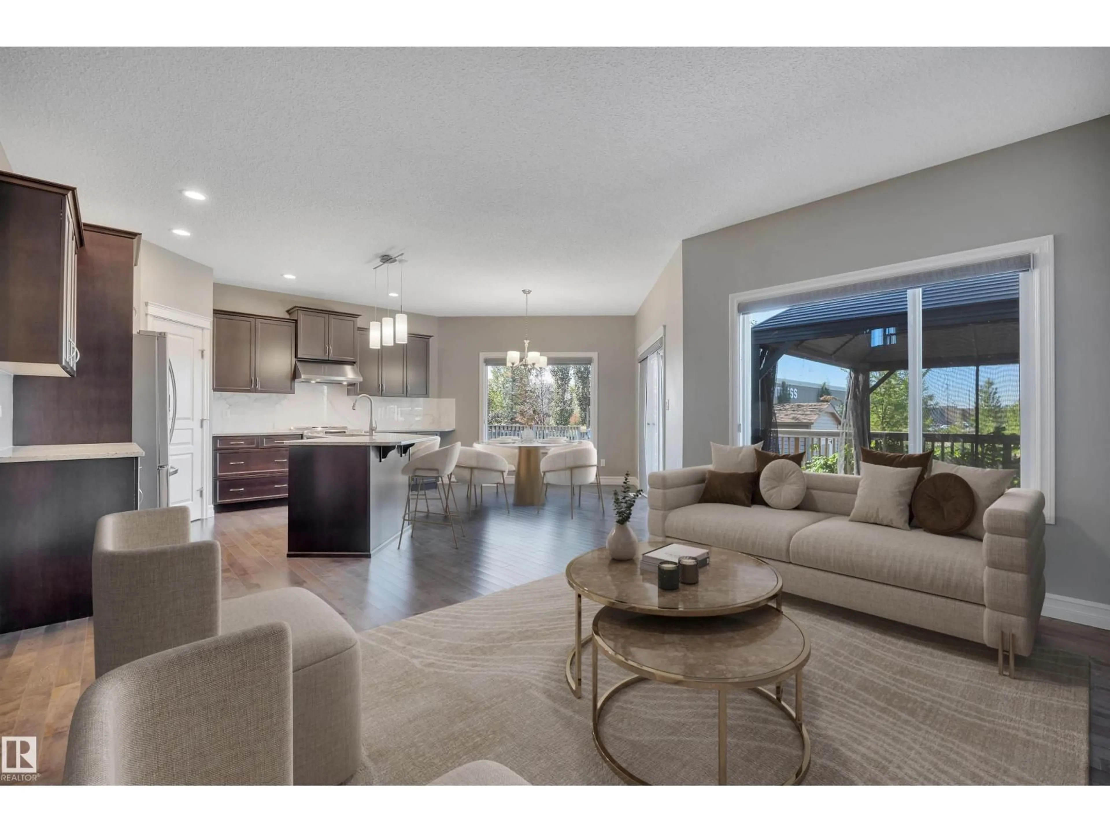 Open concept kitchen, unknown for NW - 16742 122A ST, Edmonton Alberta T5X0G3