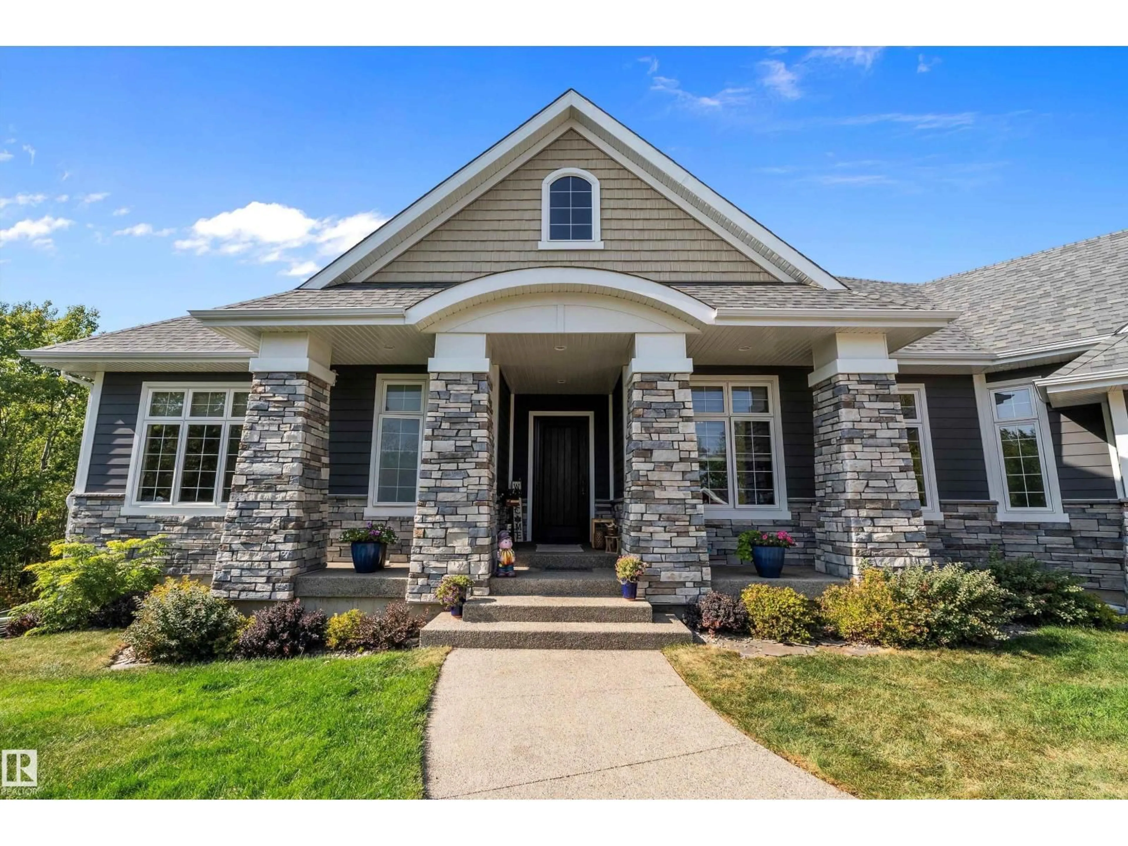 Home with brick exterior material, street for 50520 RR 225, Rural Leduc County Alberta T0B3M1