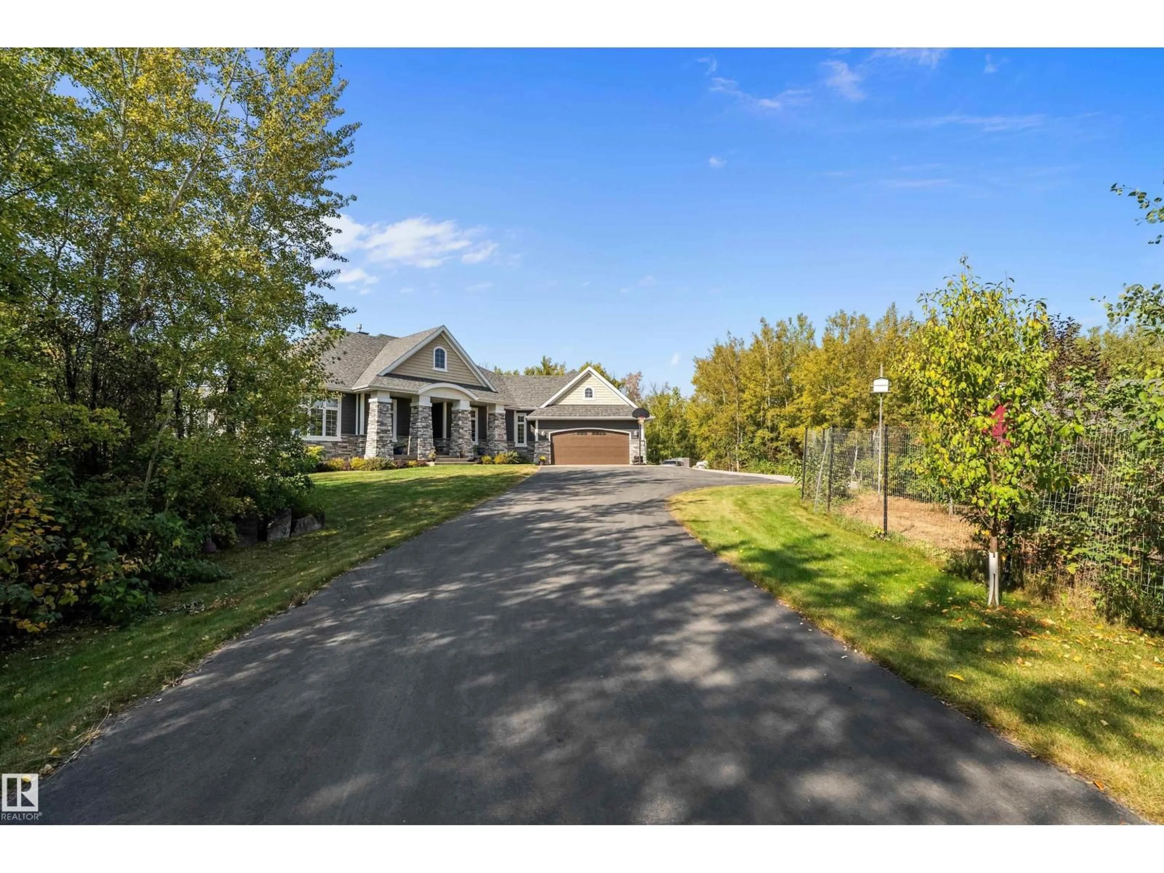 A pic from outside/outdoor area/front of a property/back of a property/a pic from drone, unknown for 50520 RR 225, Rural Leduc County Alberta T0B3M1