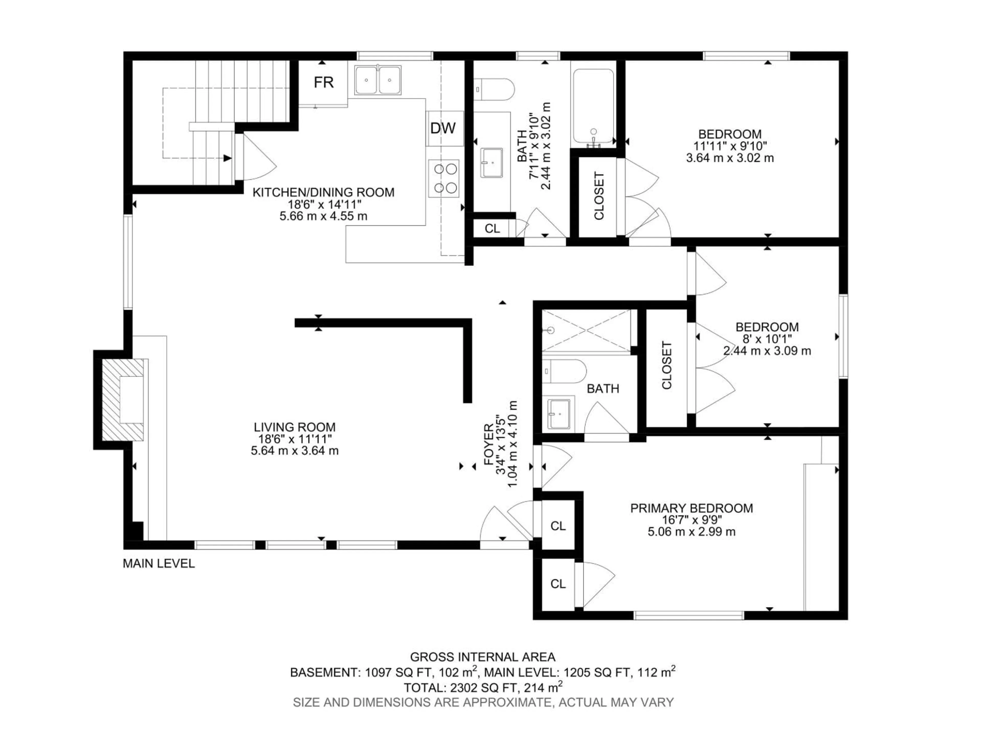 Floor plan for NW - 16109 88A AV, Edmonton Alberta T5R4N5