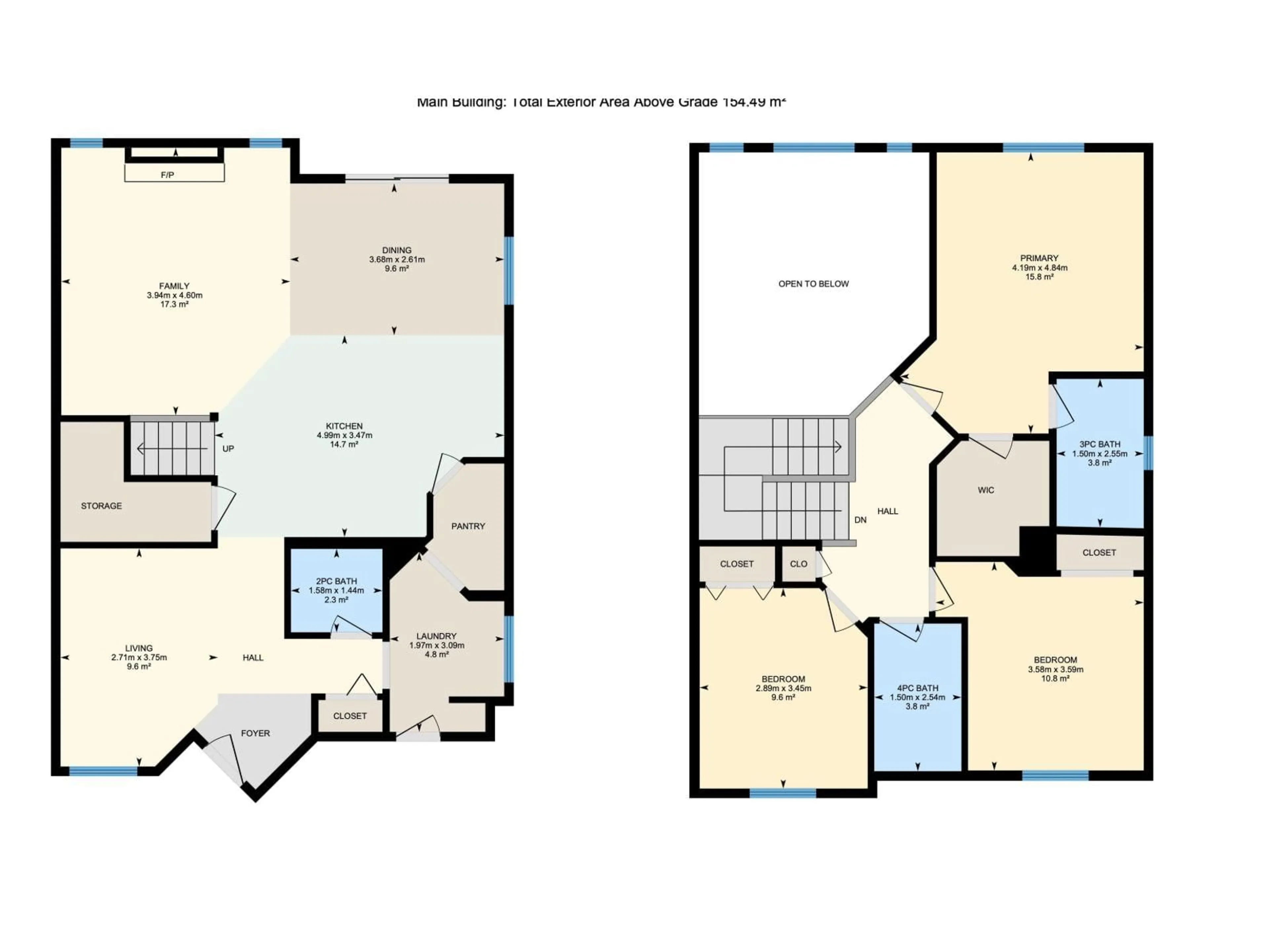 Floor plan for 64 LEYLAND WY, Spruce Grove Alberta T7X4P2