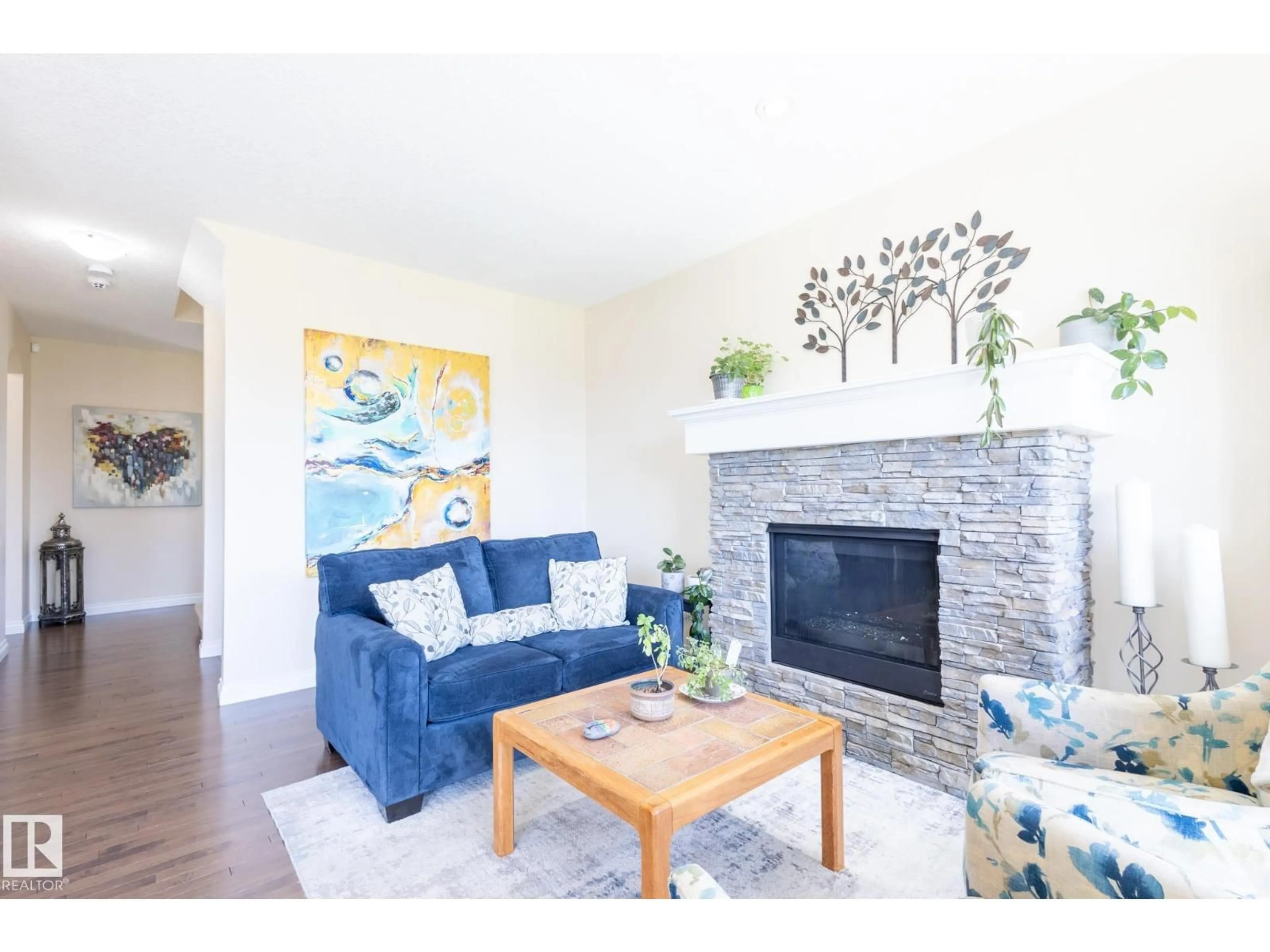 Living room with furniture, unknown for NW - 20820 130 AV, Edmonton Alberta T5S0L4