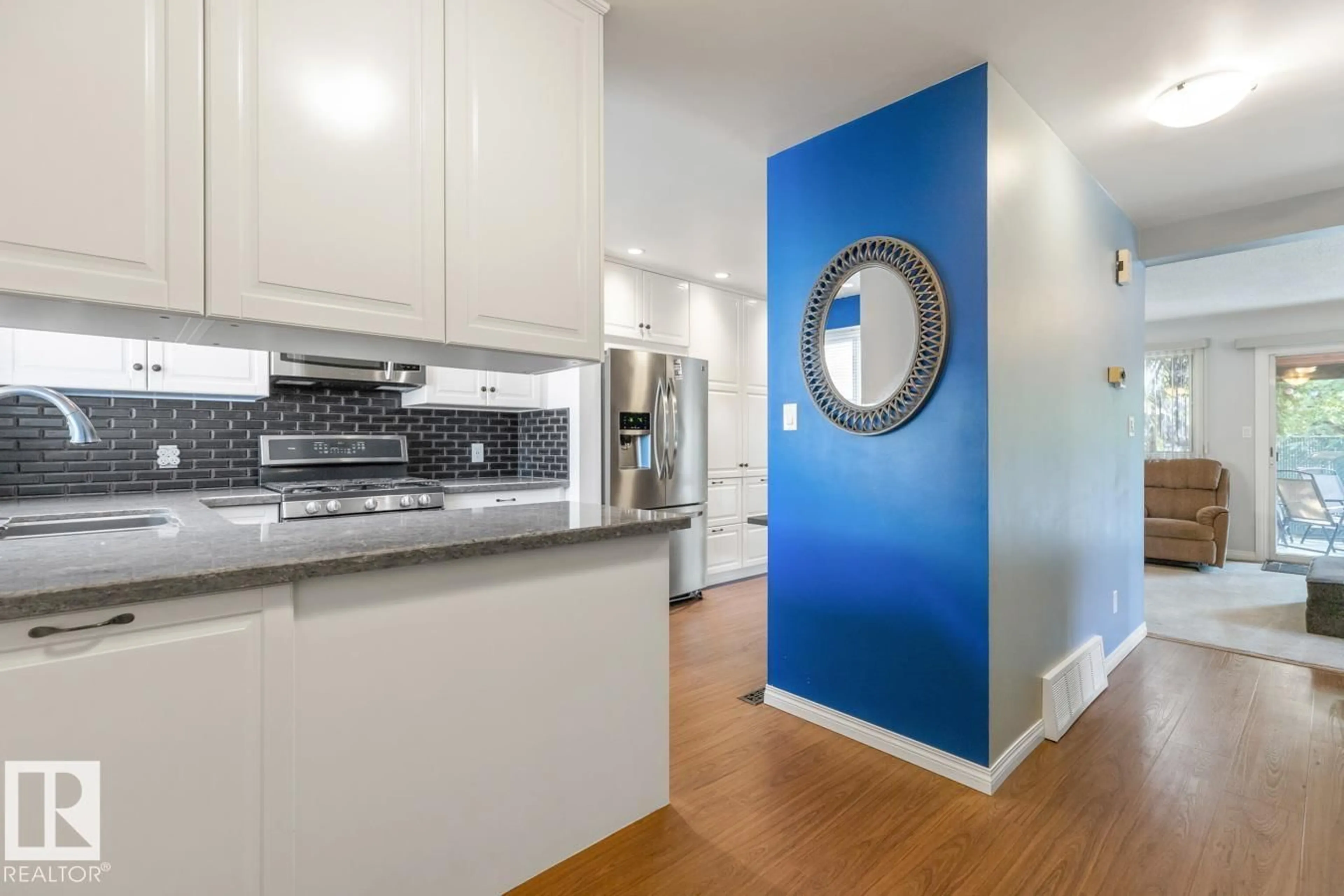 Open concept kitchen, unknown for 5613 92C AV, Edmonton Alberta T6B2K9