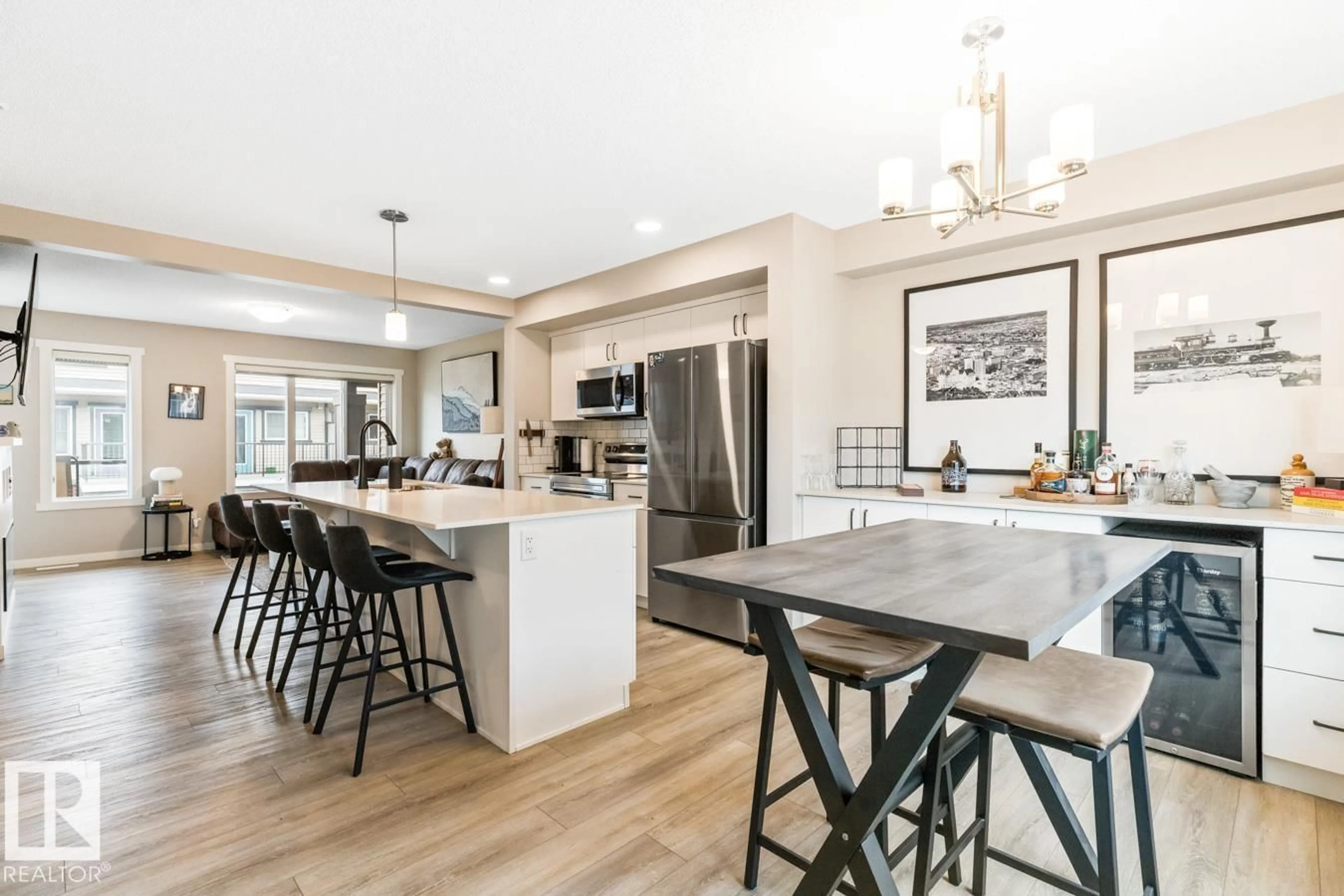 Open concept kitchen, unknown for 110 - 1530 TAMARACK BV, Edmonton Alberta T6T2E6