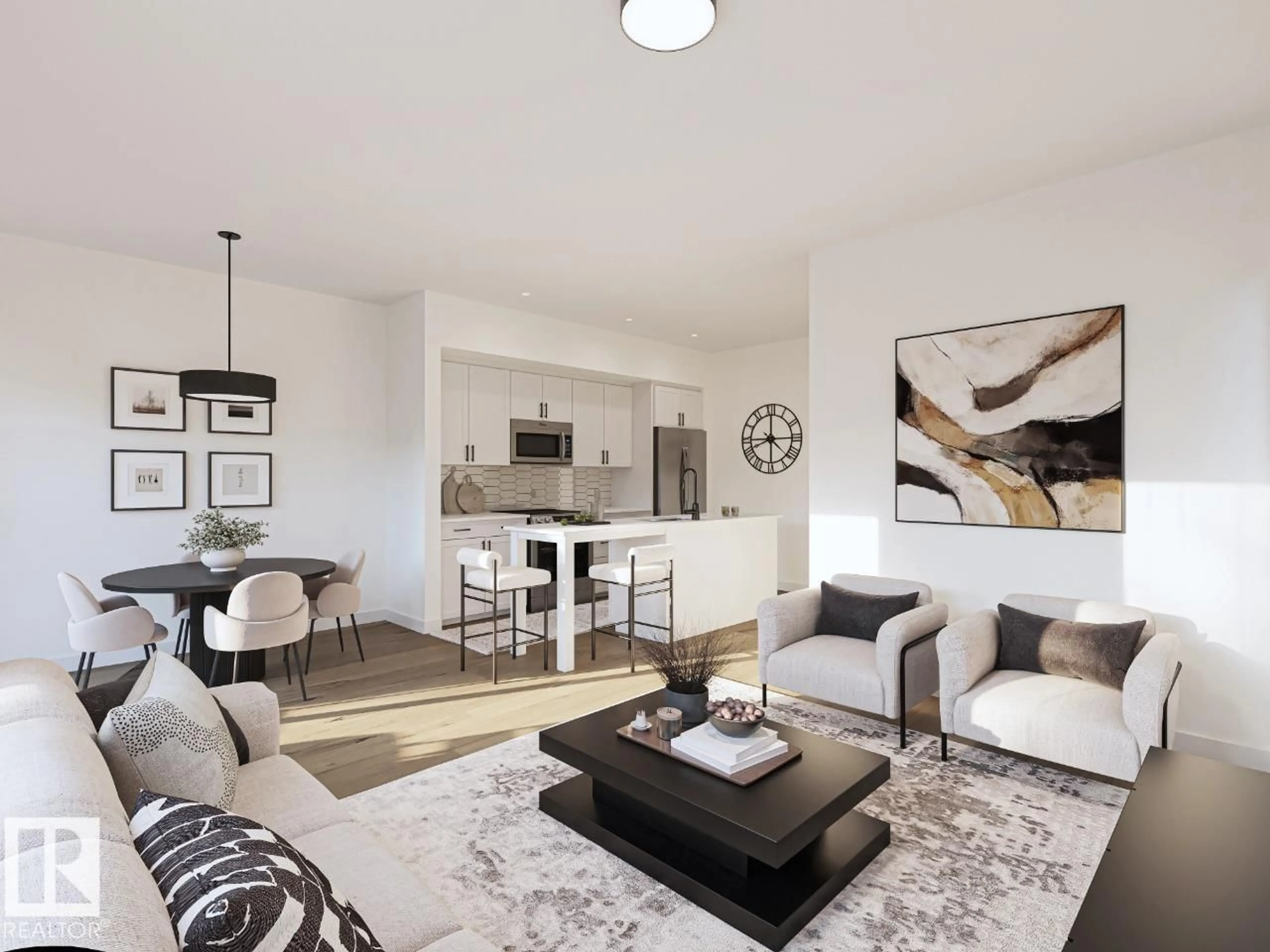 Living room with furniture, unknown for 710 - 50 MATTSON DRIVE, Edmonton Alberta T6X1A3