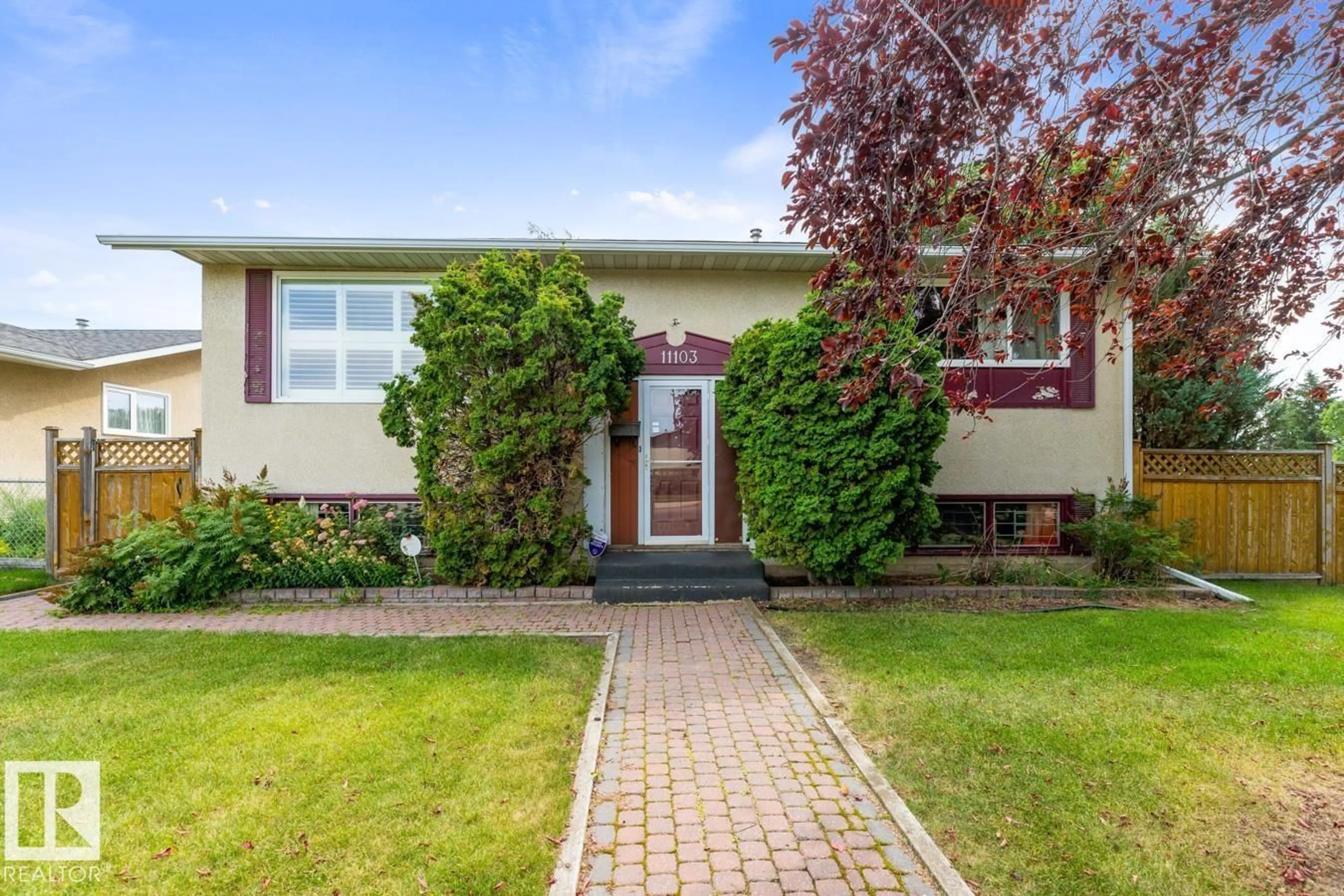 Home with brick exterior material, street for NW - 11103 34 ST, Edmonton Alberta T5W1Y8