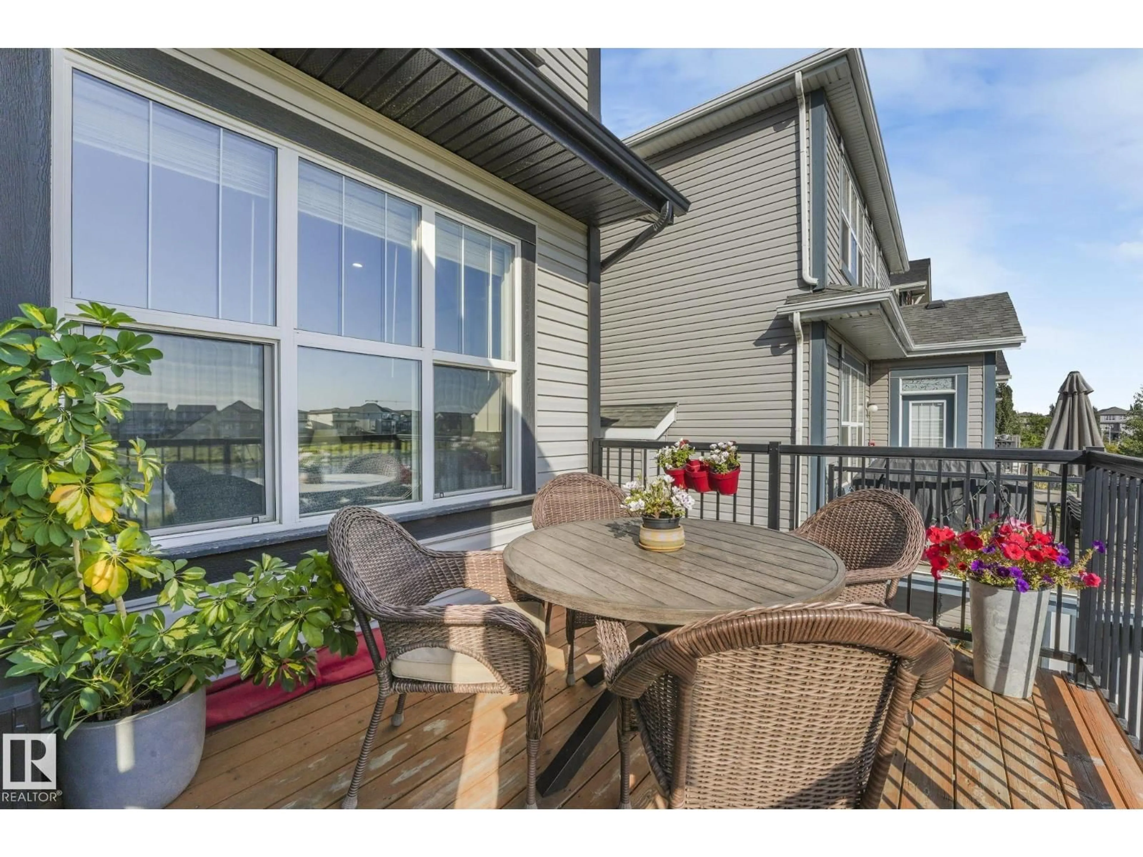 Patio, water/lake/river/ocean view for 1298 SECORD LANDING LD, Edmonton Alberta T5T4W7