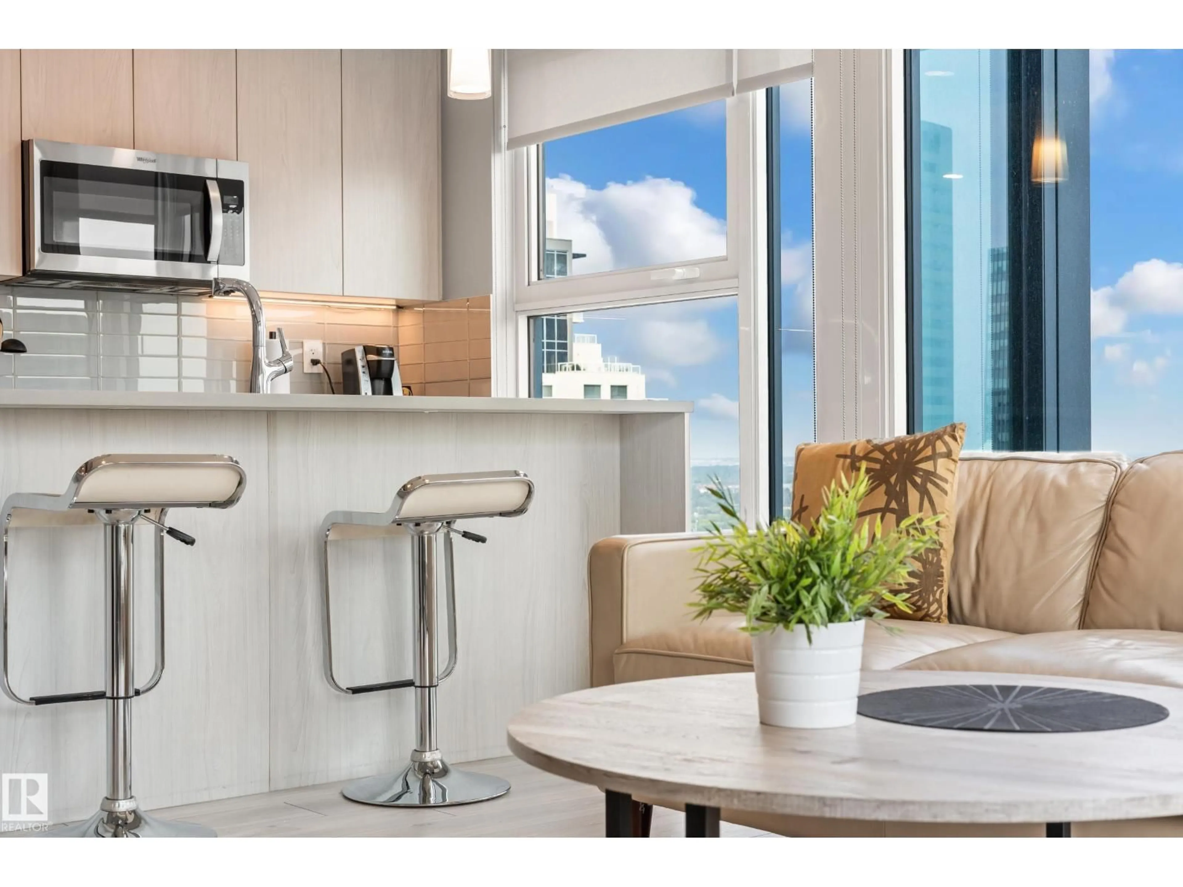 Open concept kitchen, unknown for 2303 - 10180 103 ST NW, Edmonton Alberta T5J0L1