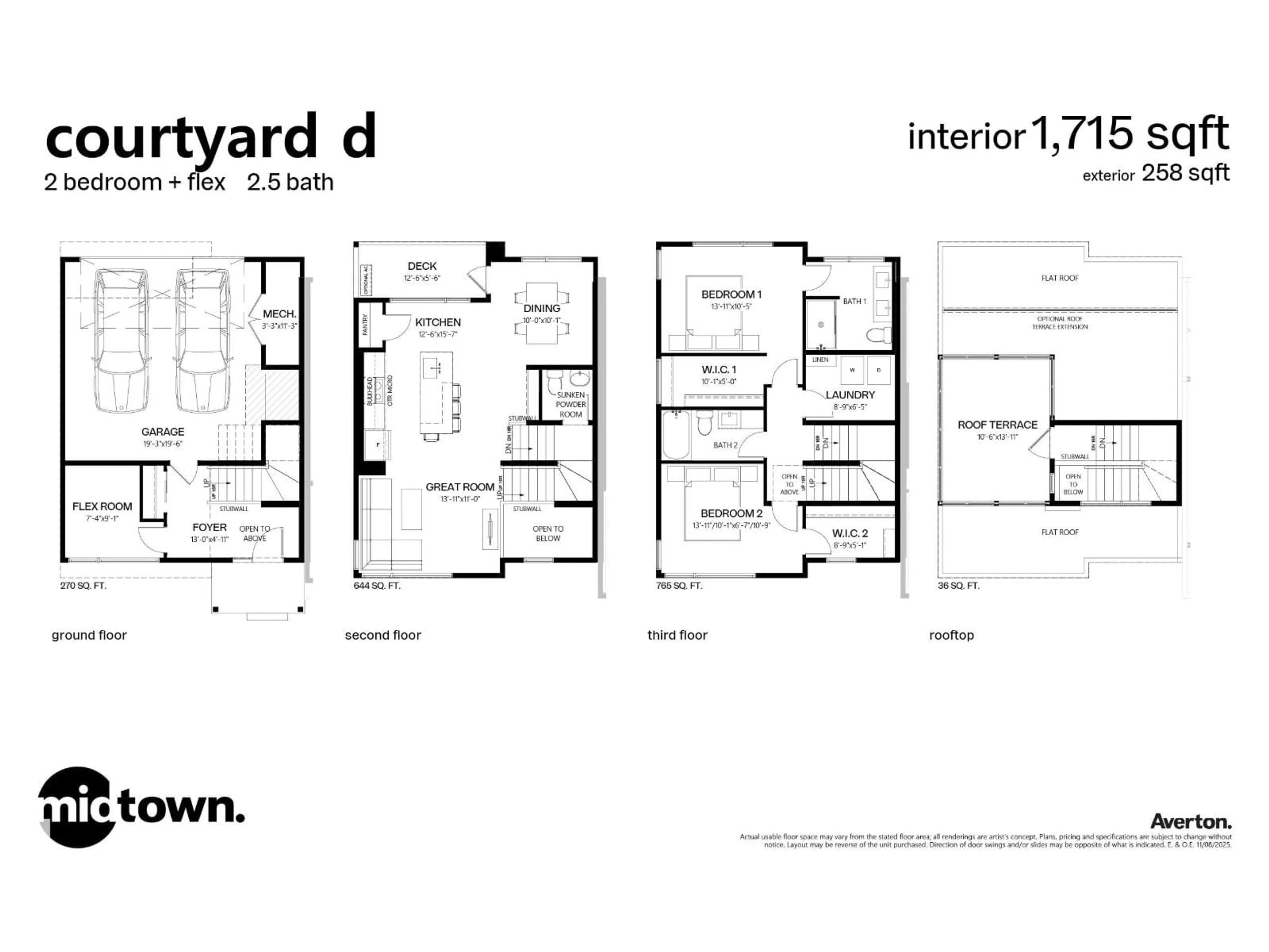Floor plan for 5 - 68 RONDEAU DR, St. Albert Alberta T8N7X8
