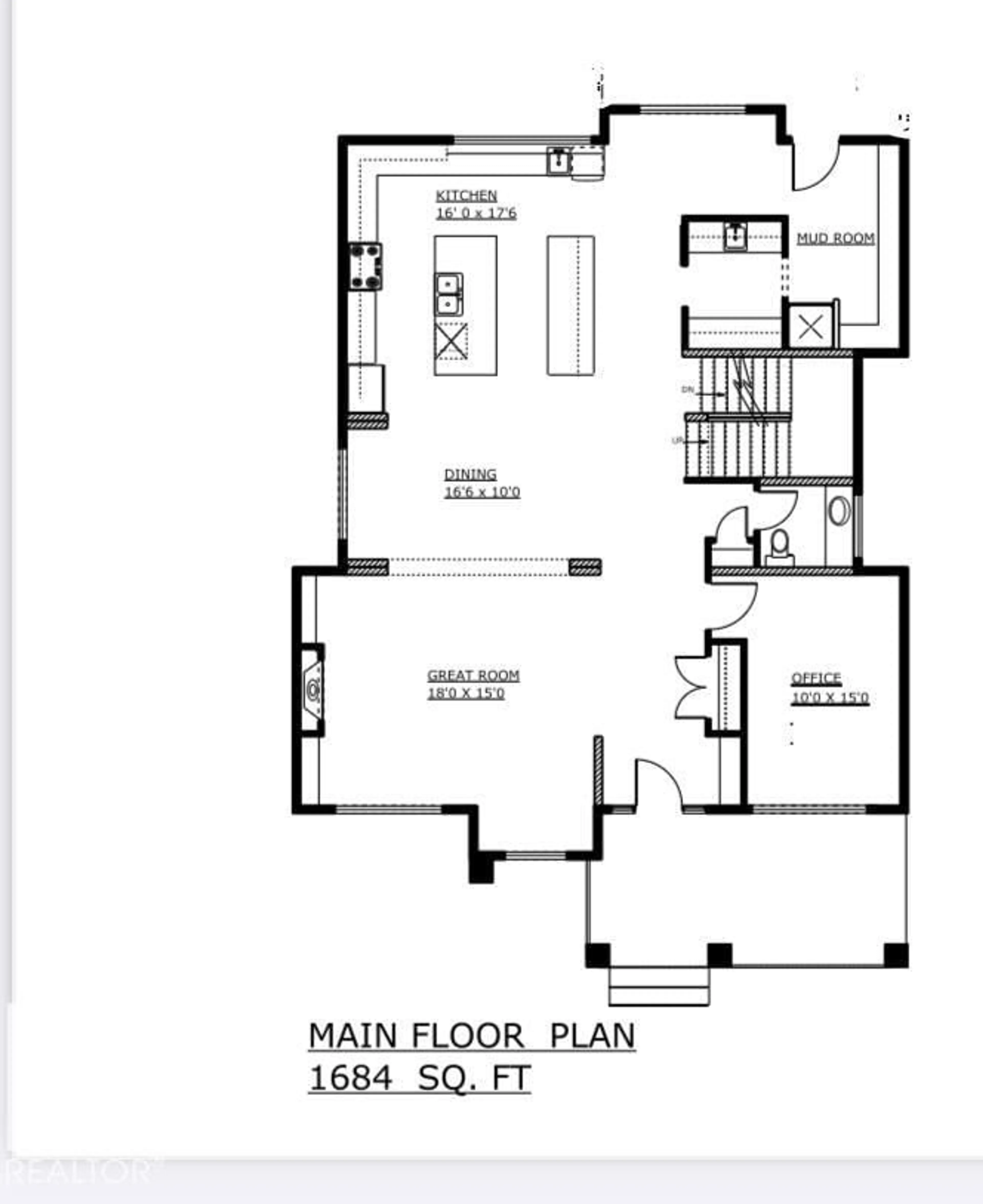 Floor plan for NW - 10514 134 ST, Edmonton Alberta T5N2B5