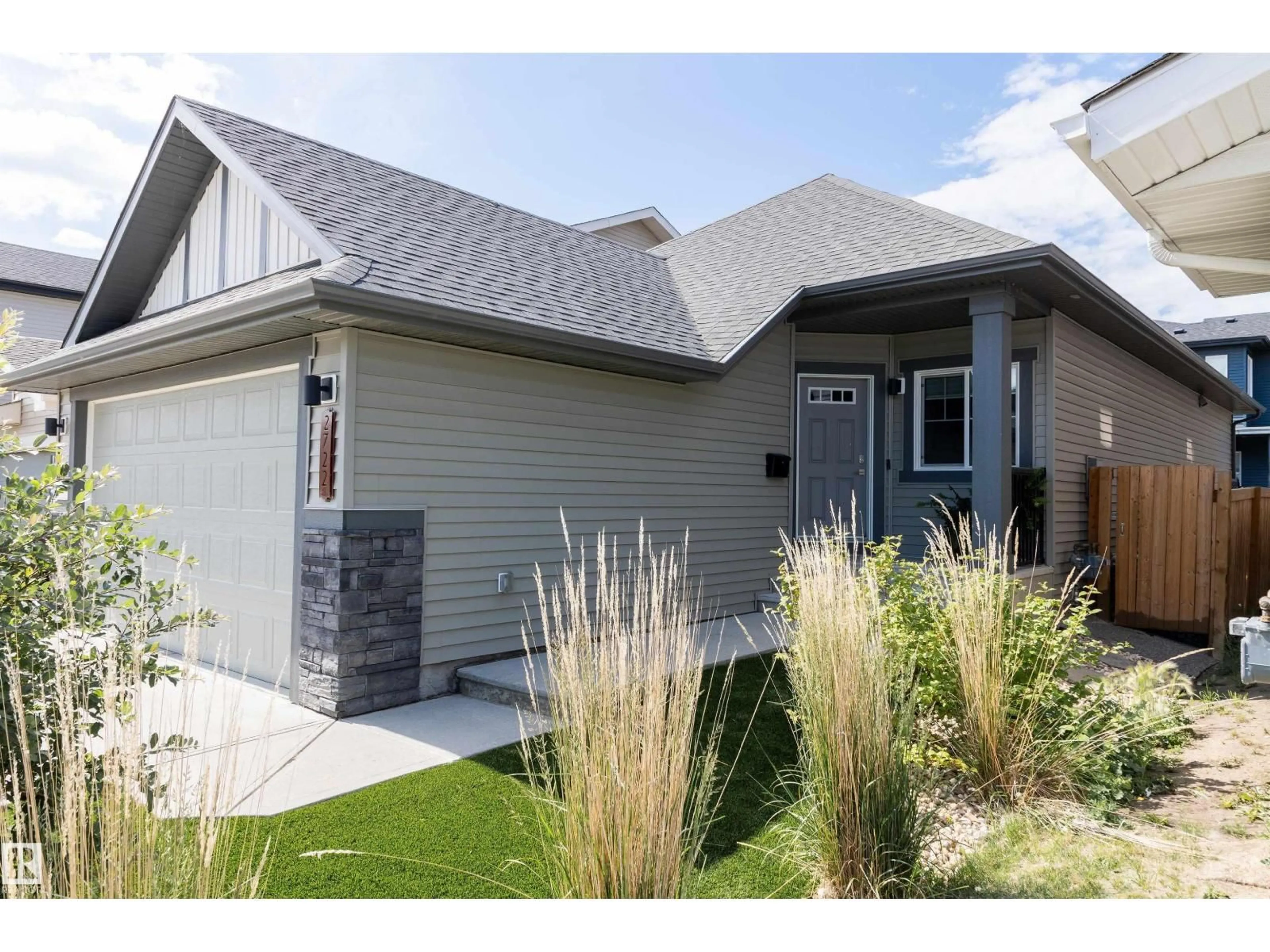 Home with vinyl exterior material, street for SW - 2722 COLLINS CR, Edmonton Alberta T6W3X4