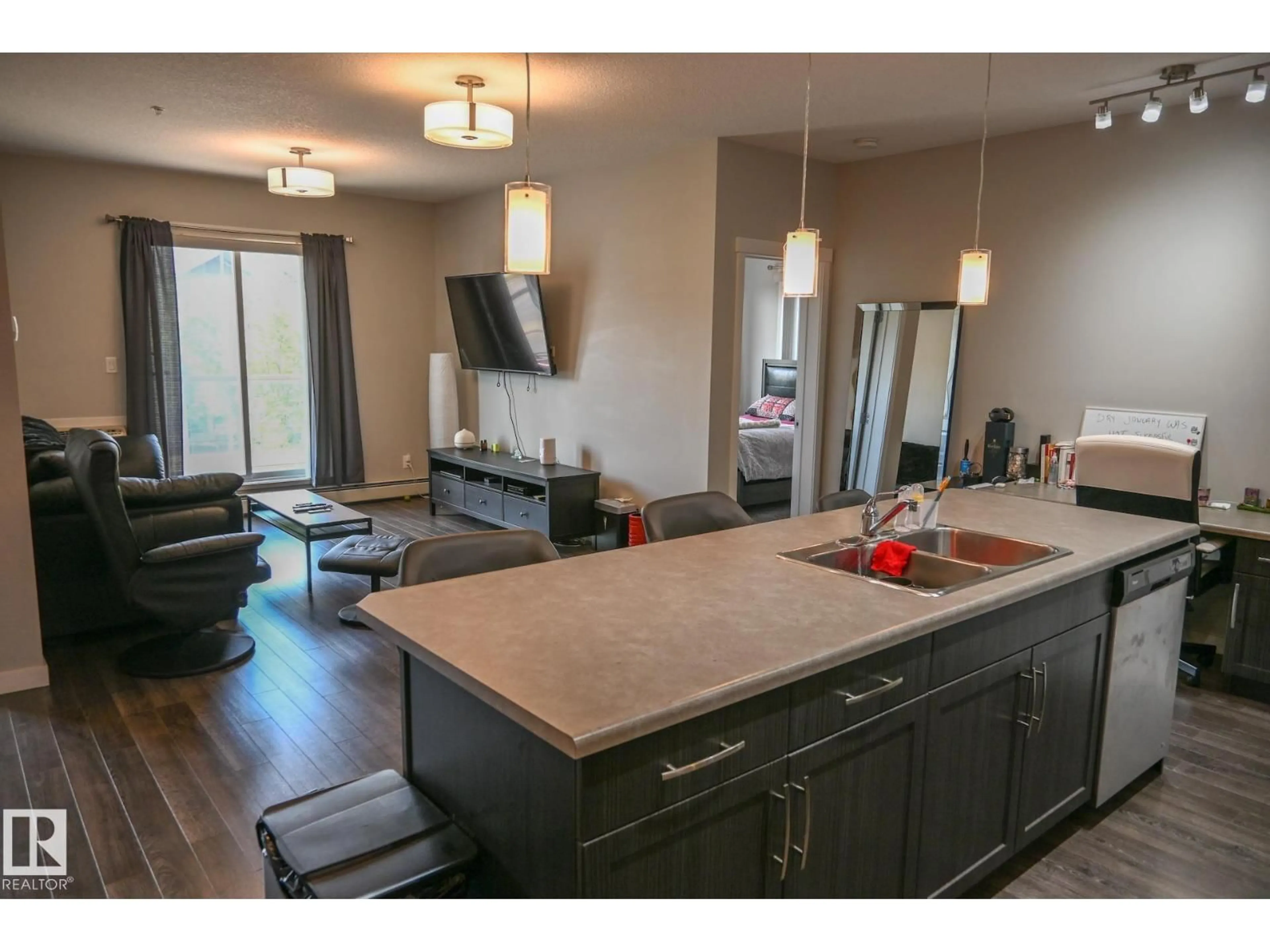 Open concept kitchen, unknown for #201 - 812 WELSH DR, Edmonton Alberta T6X1Y7