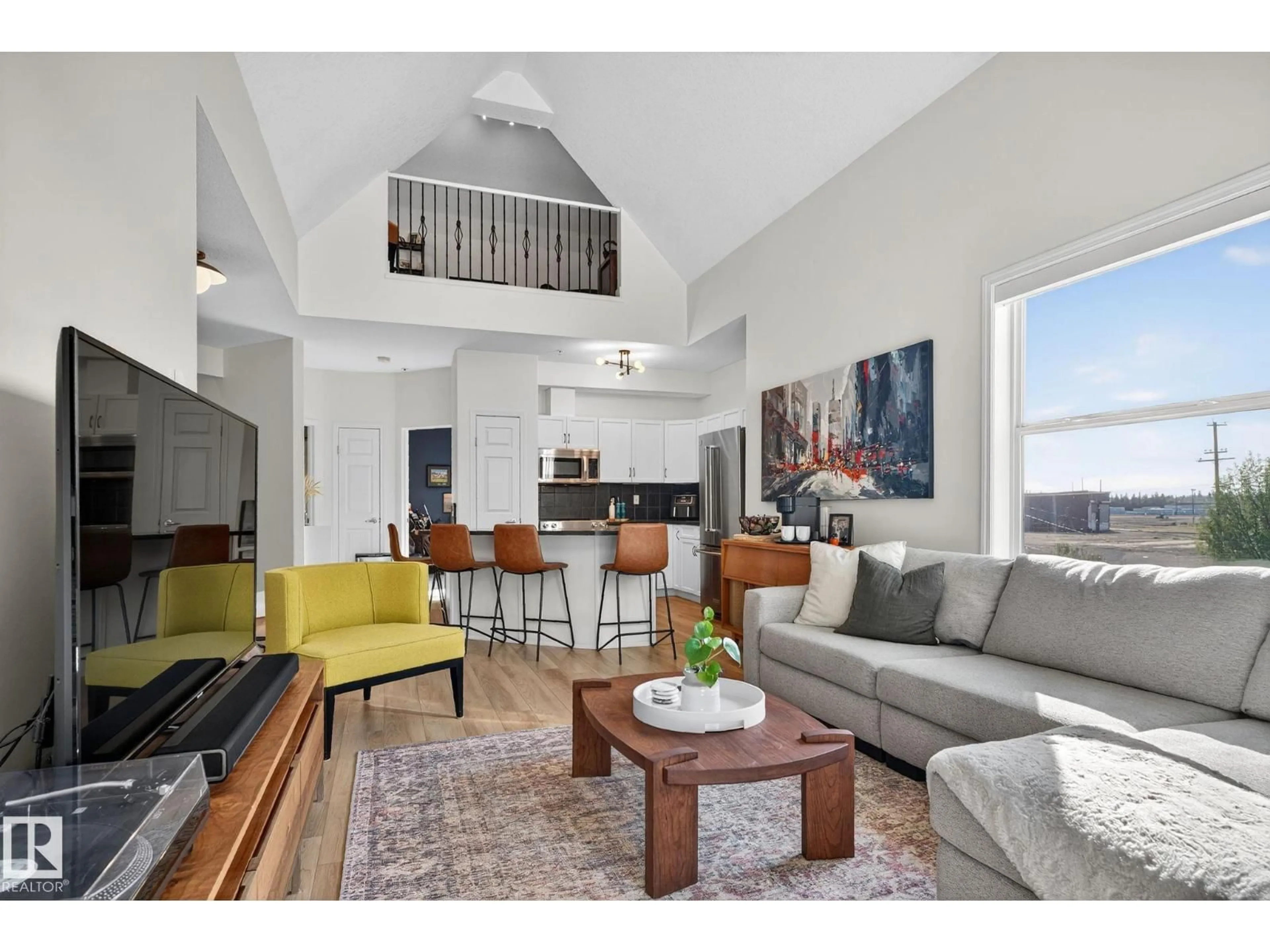 Living room with furniture, unknown for #309 - 9927 79 AV, Edmonton Alberta T6E1R3