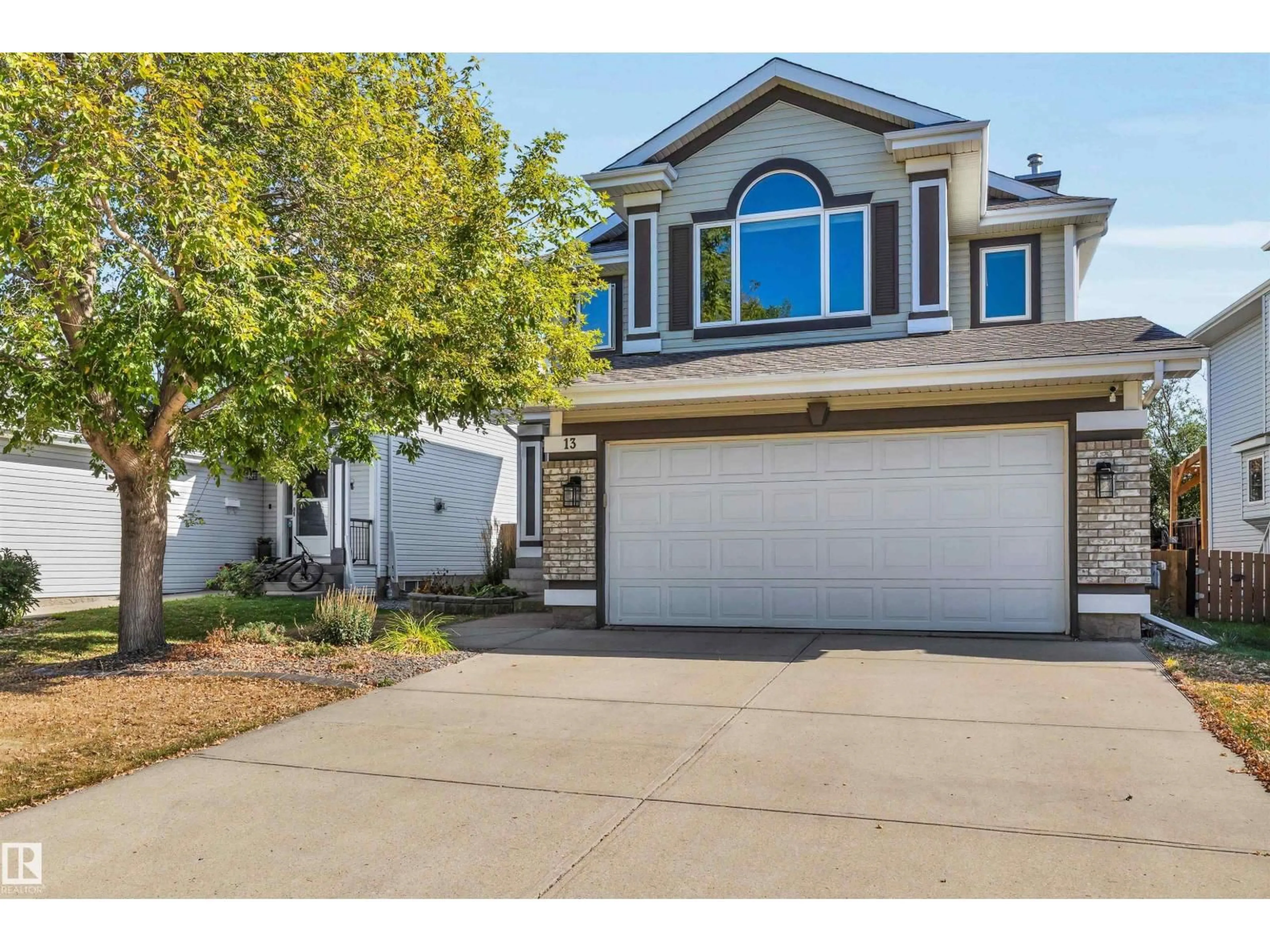 Home with vinyl exterior material, street for 13 DUROCHER ST, St. Albert Alberta T8N6G8