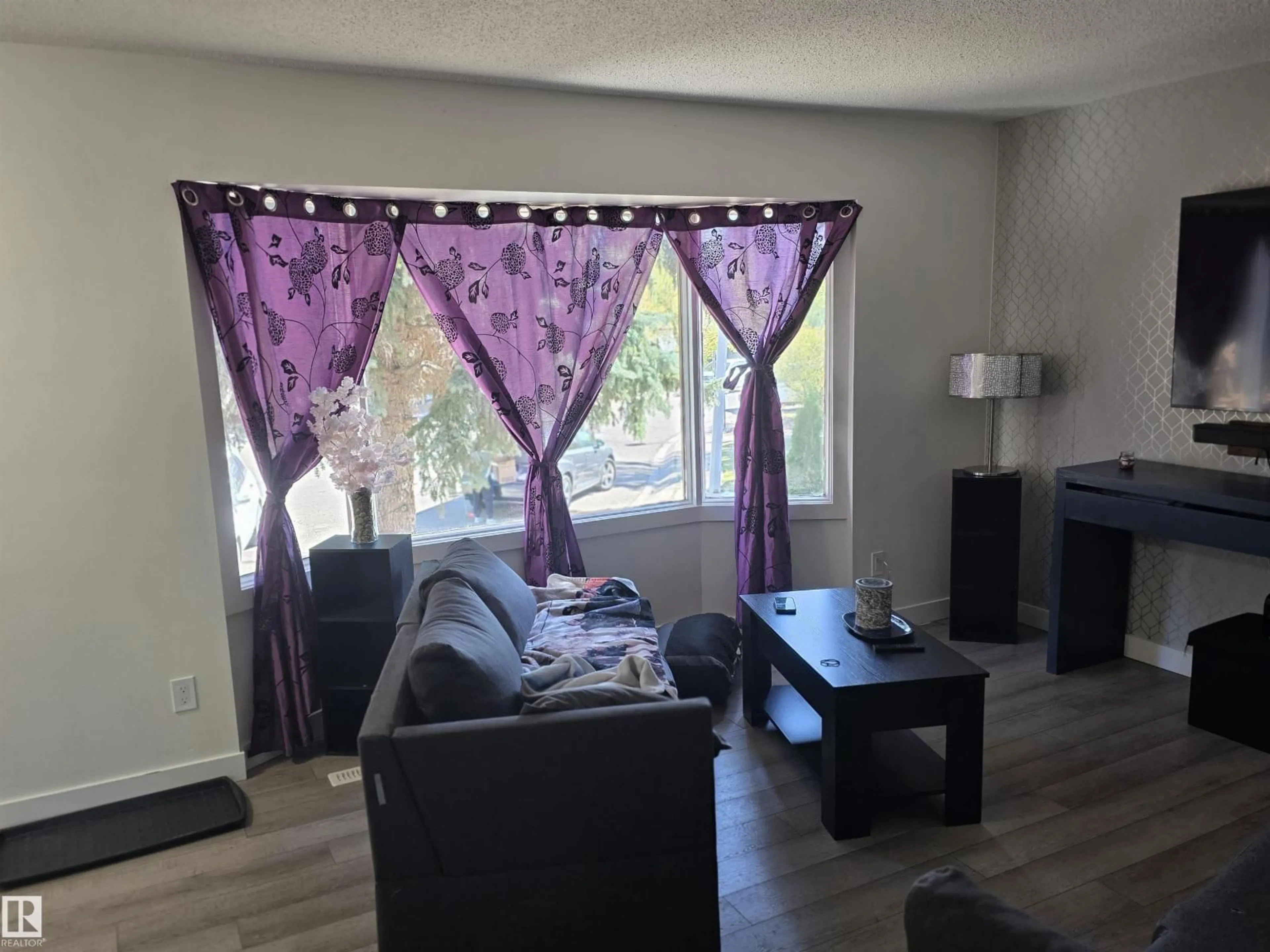 Living room with furniture, unknown for NW - 6340 34A ST, Edmonton Alberta T6L1E4