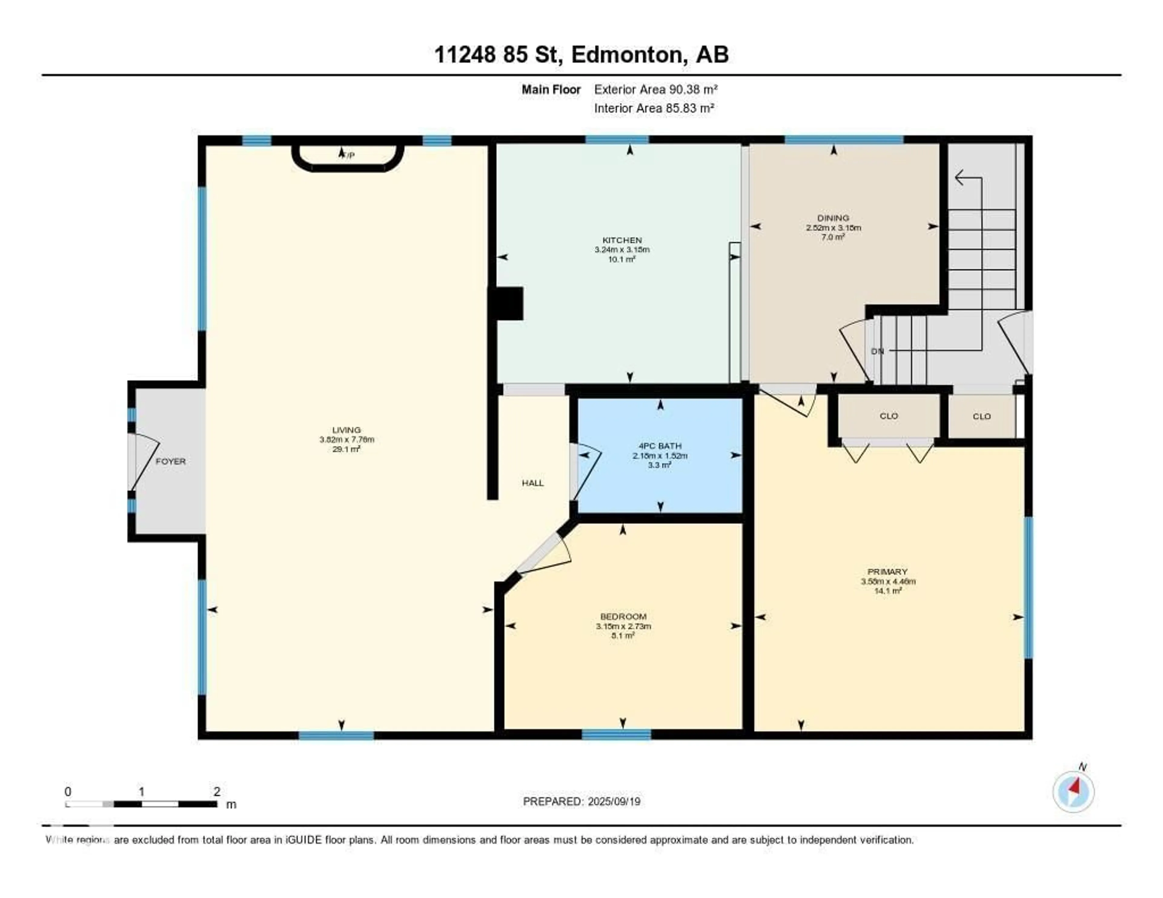 Floor plan for 11248 85 ST, Edmonton Alberta T5B3C7