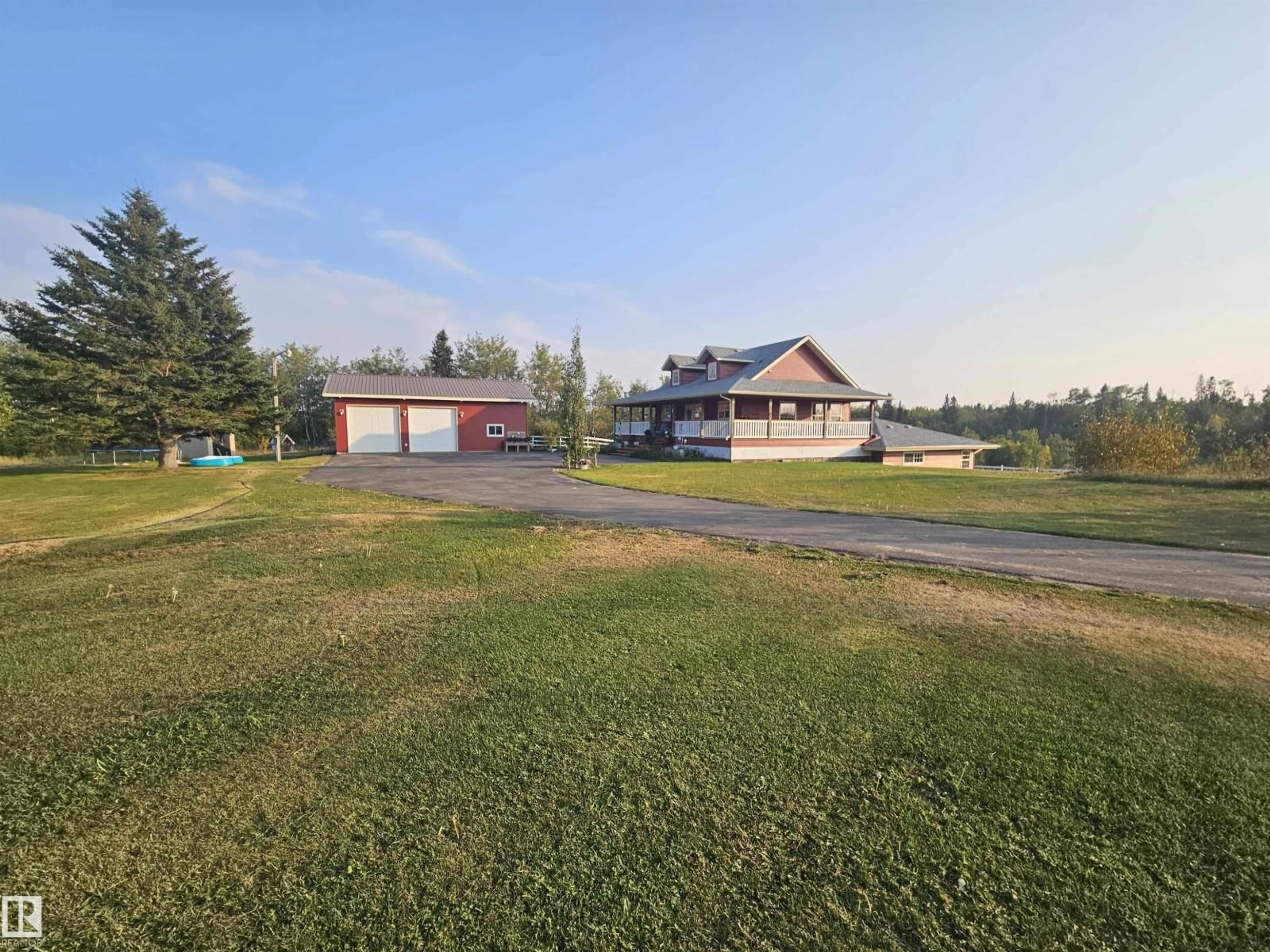A pic from outside/outdoor area/front of a property/back of a property/a pic from drone, unknown for 60 240065 TWP ROAD 472, Rural Wetaskiwin County Alberta T9A1X1