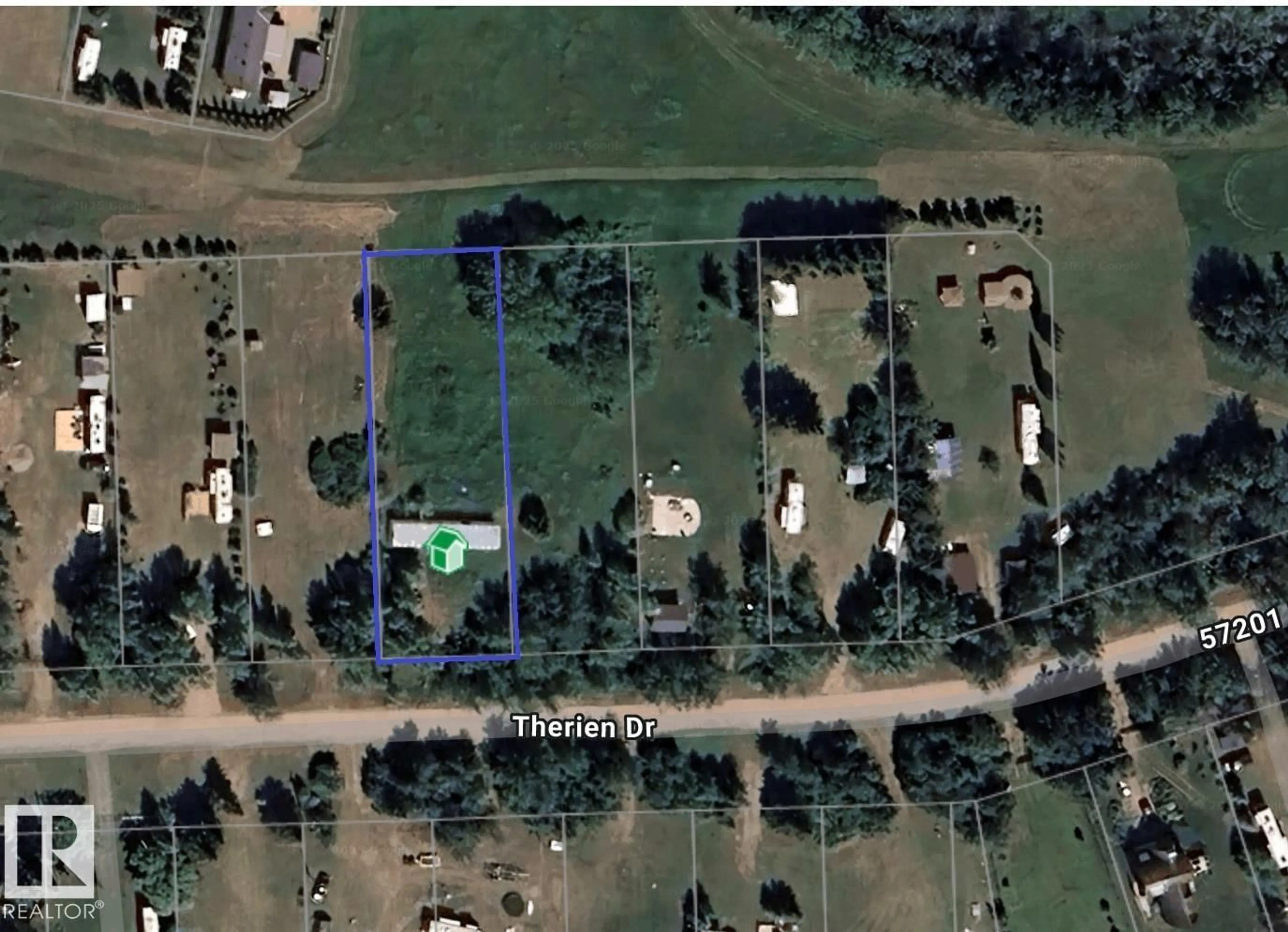 A pic from outside/outdoor area/front of a property/back of a property/a pic from drone, street for 102 - 57201 RNG RD, Rural St. Paul County Alberta T0A2G0