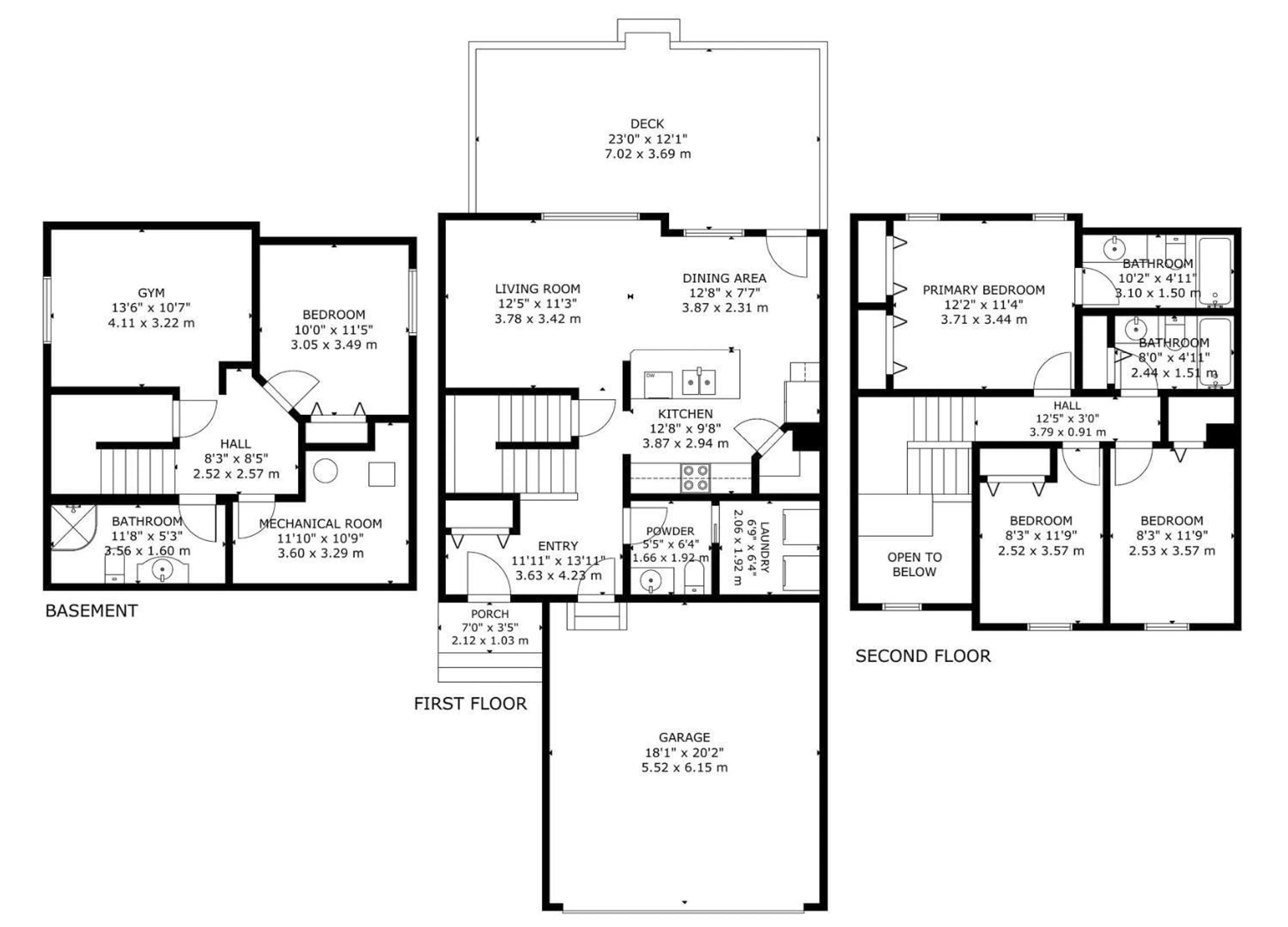 Floor plan for 2 WESTERRA CL, Stony Plain Alberta T7Z2W1