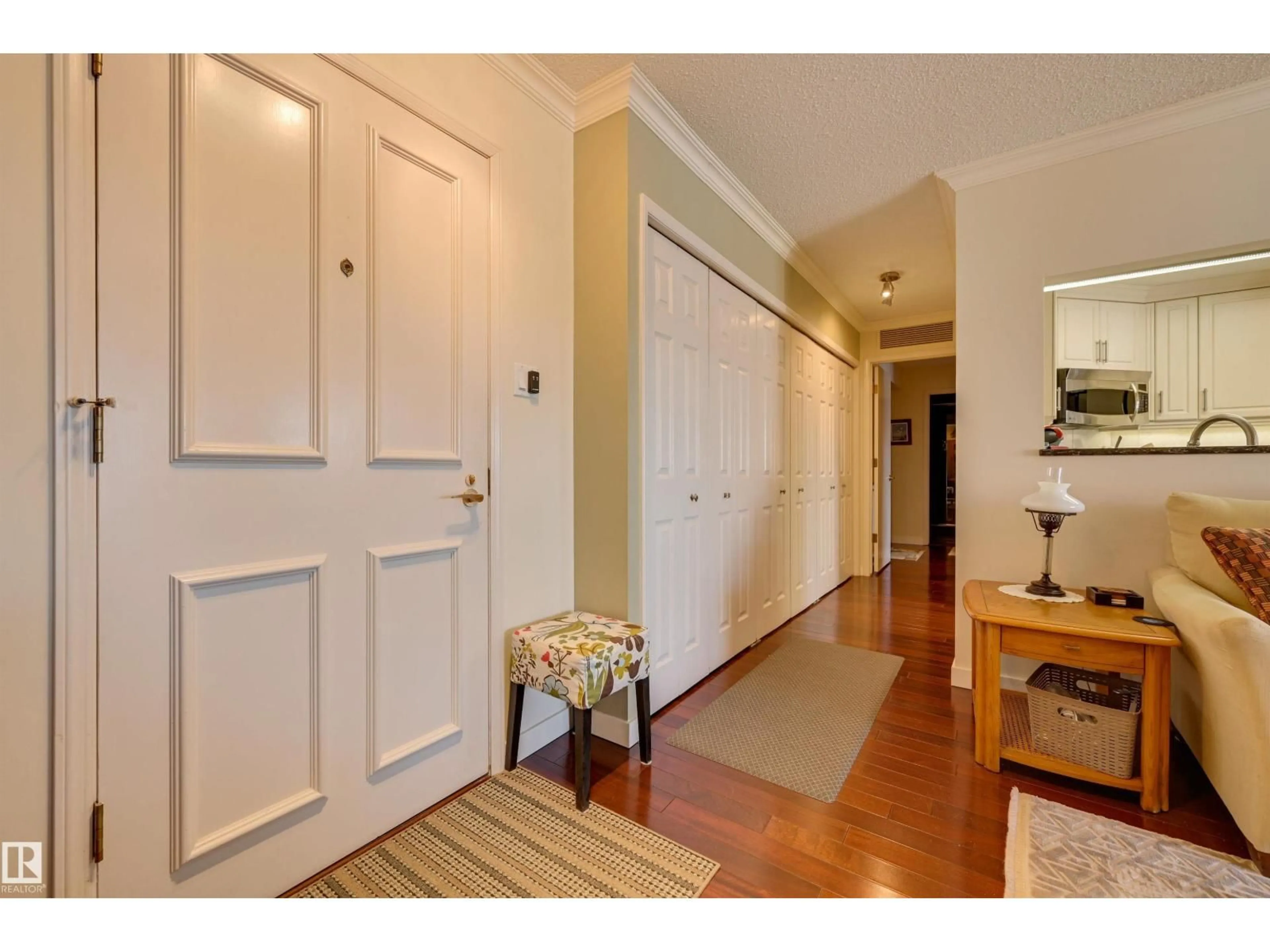 Indoor entryway for #408 - 14810 51 AV, Edmonton Alberta T6H5G5