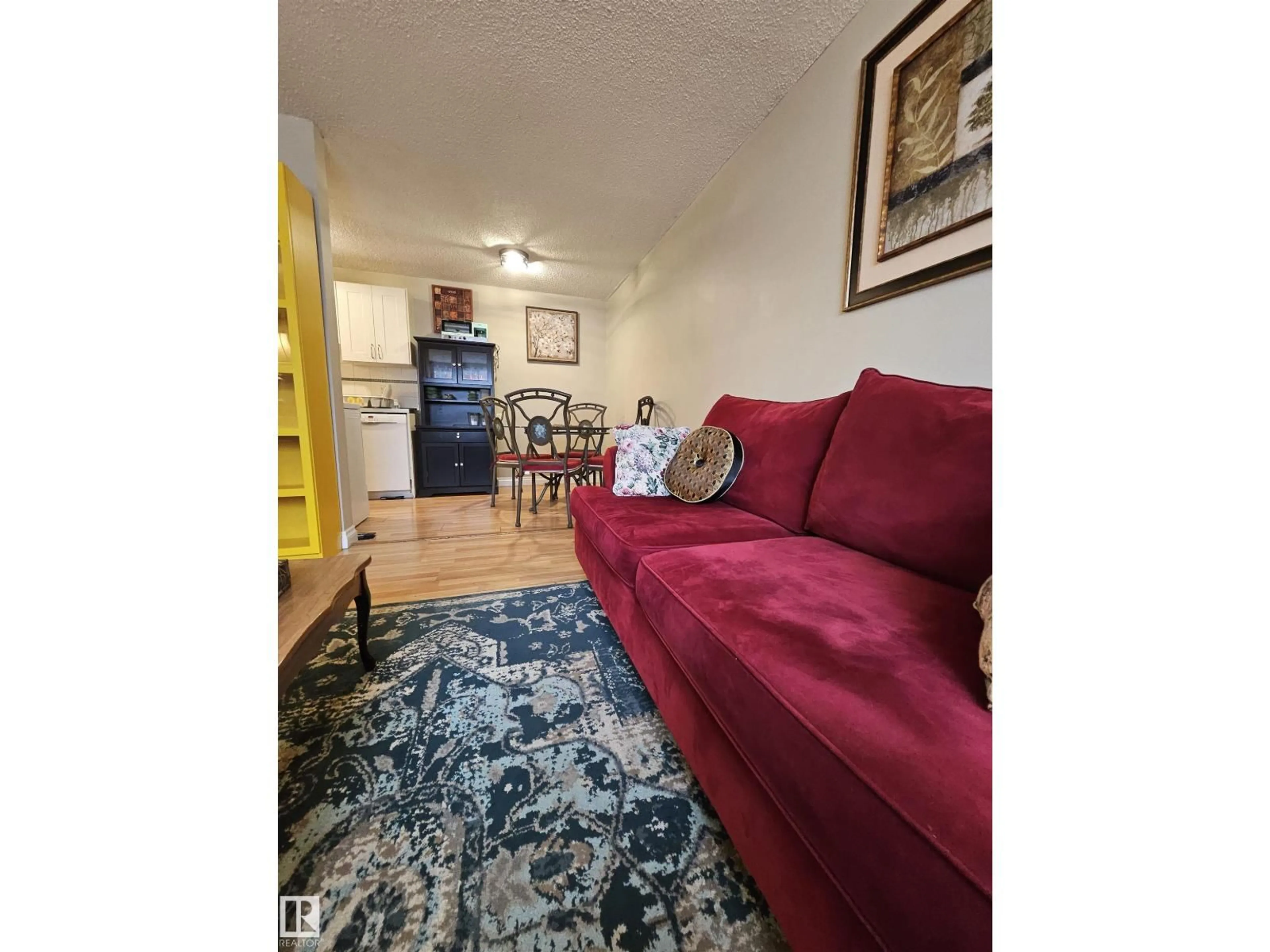 Living room with furniture, unknown for #102 - 12223 82 ST, Edmonton Alberta T5B2W9