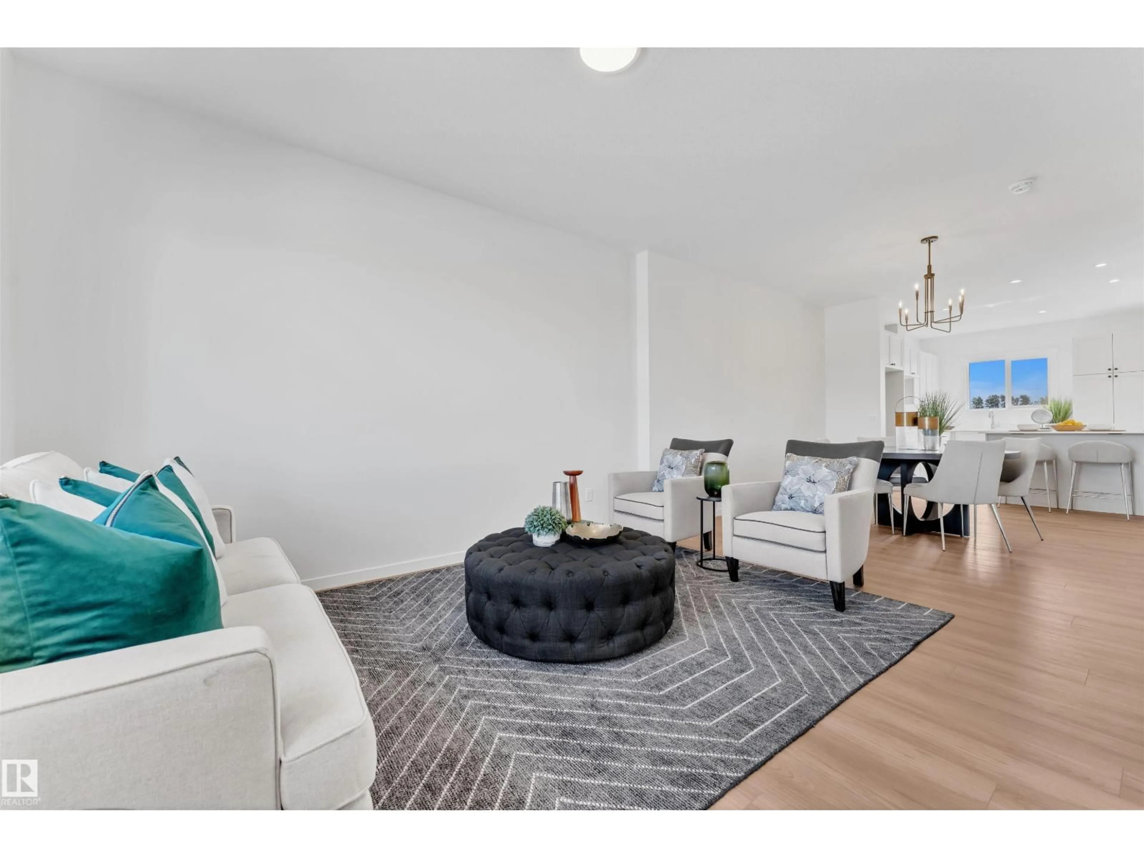 Living room with furniture, unknown for 1029 ASTER BV, Edmonton Alberta T6T2W7
