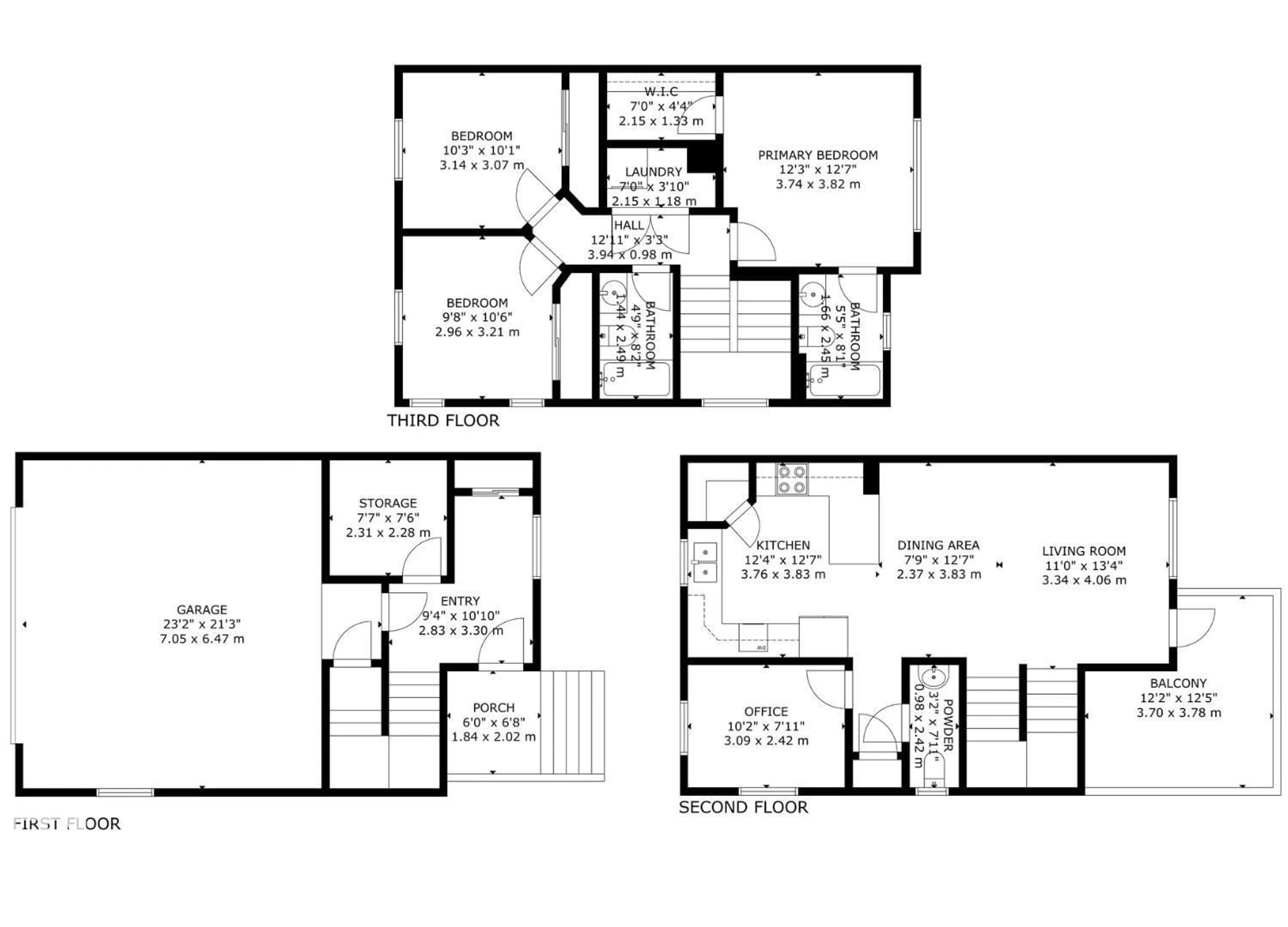 Floor plan for 41 - 50 MCLAUGHLIN DR, Spruce Grove Alberta T7X0E1