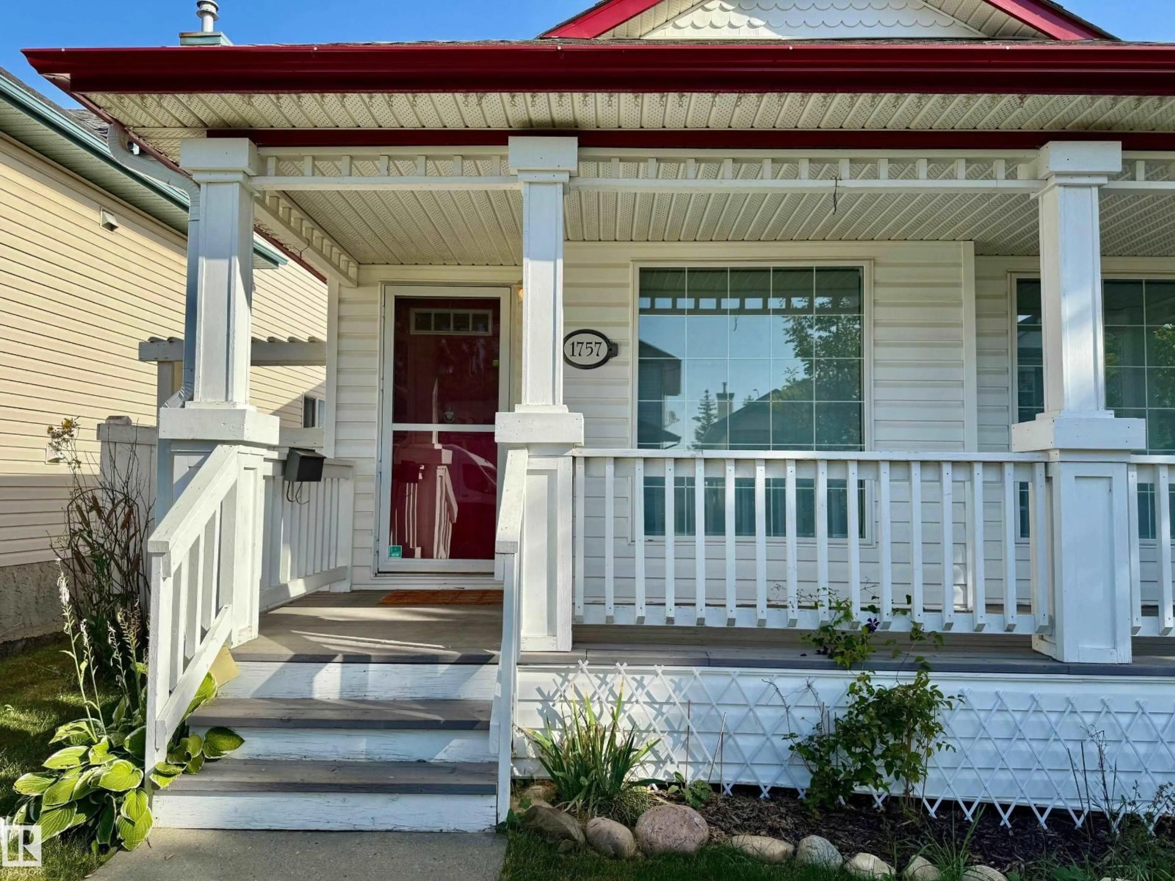 Home with vinyl exterior material, street for NW - 1757 TURVEY BEND BN, Edmonton Alberta T6R2W6