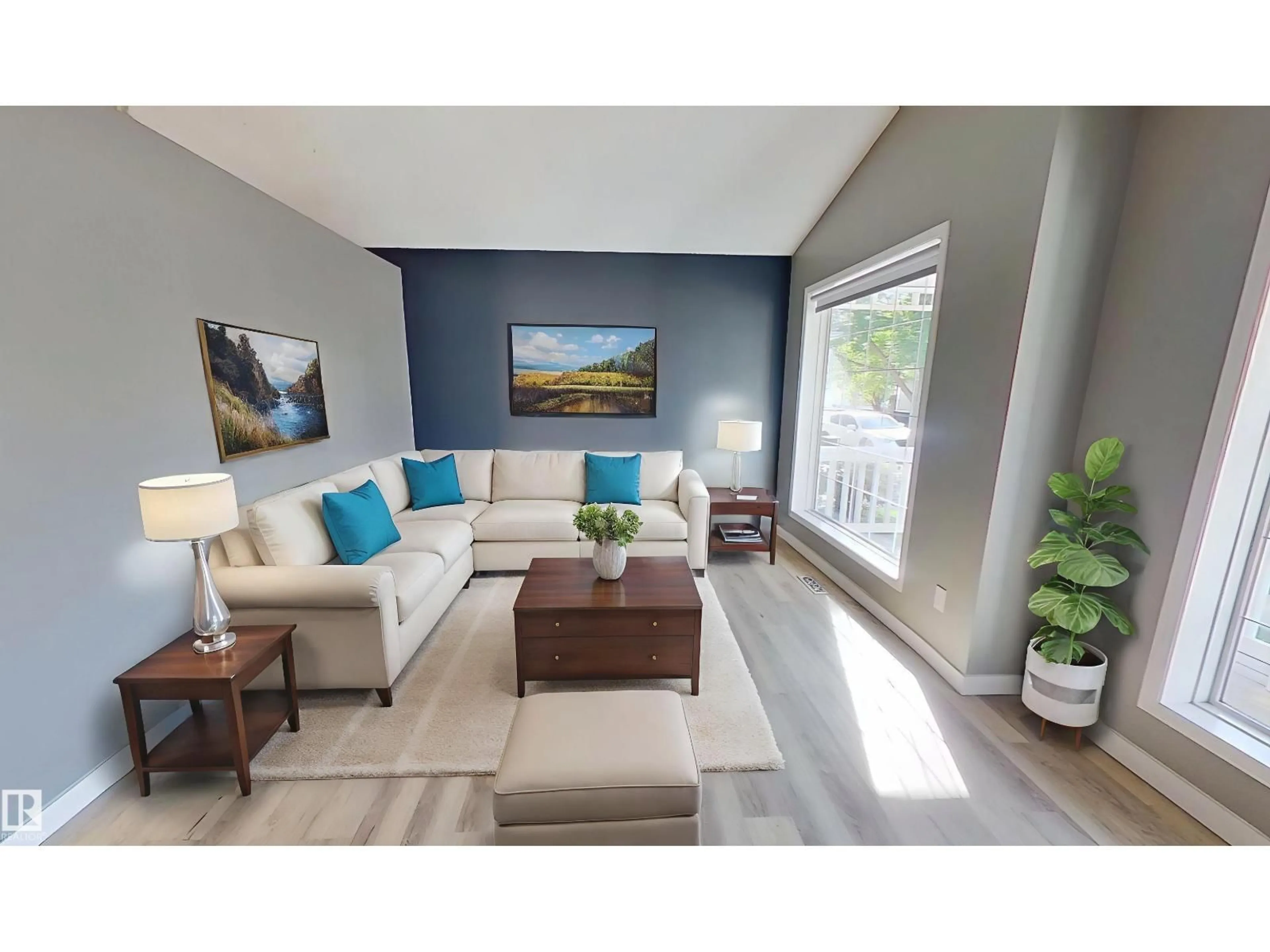 Living room with furniture, unknown for NW - 1757 TURVEY BEND BN, Edmonton Alberta T6R2W6