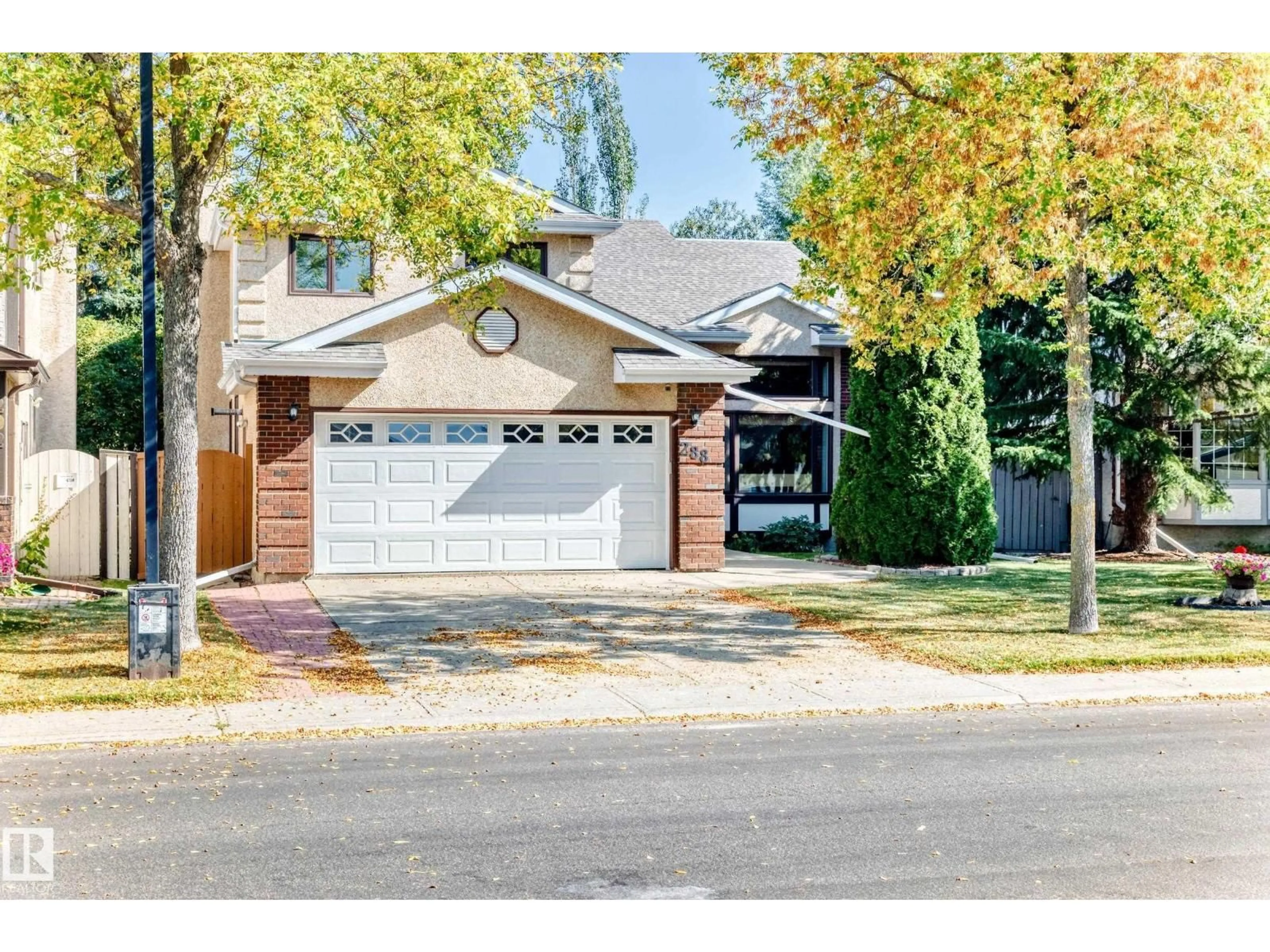 Home with brick exterior material, street for 288 ORMSBY RD, Edmonton Alberta T5T5J6