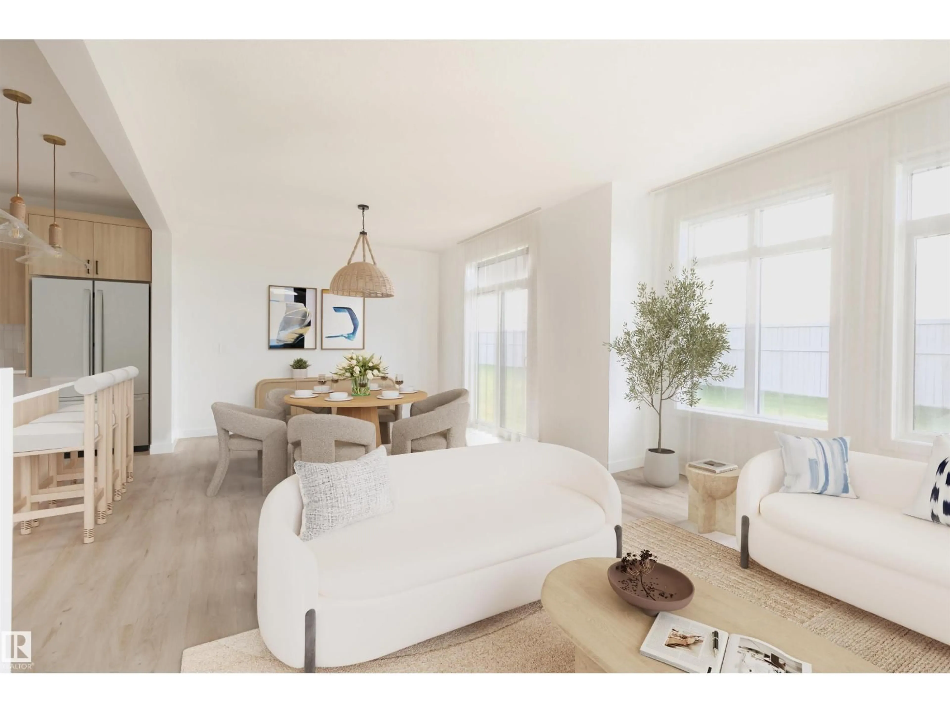 Living room with furniture, unknown for 25 CHARTRES CL, St. Albert Alberta T8T2C9