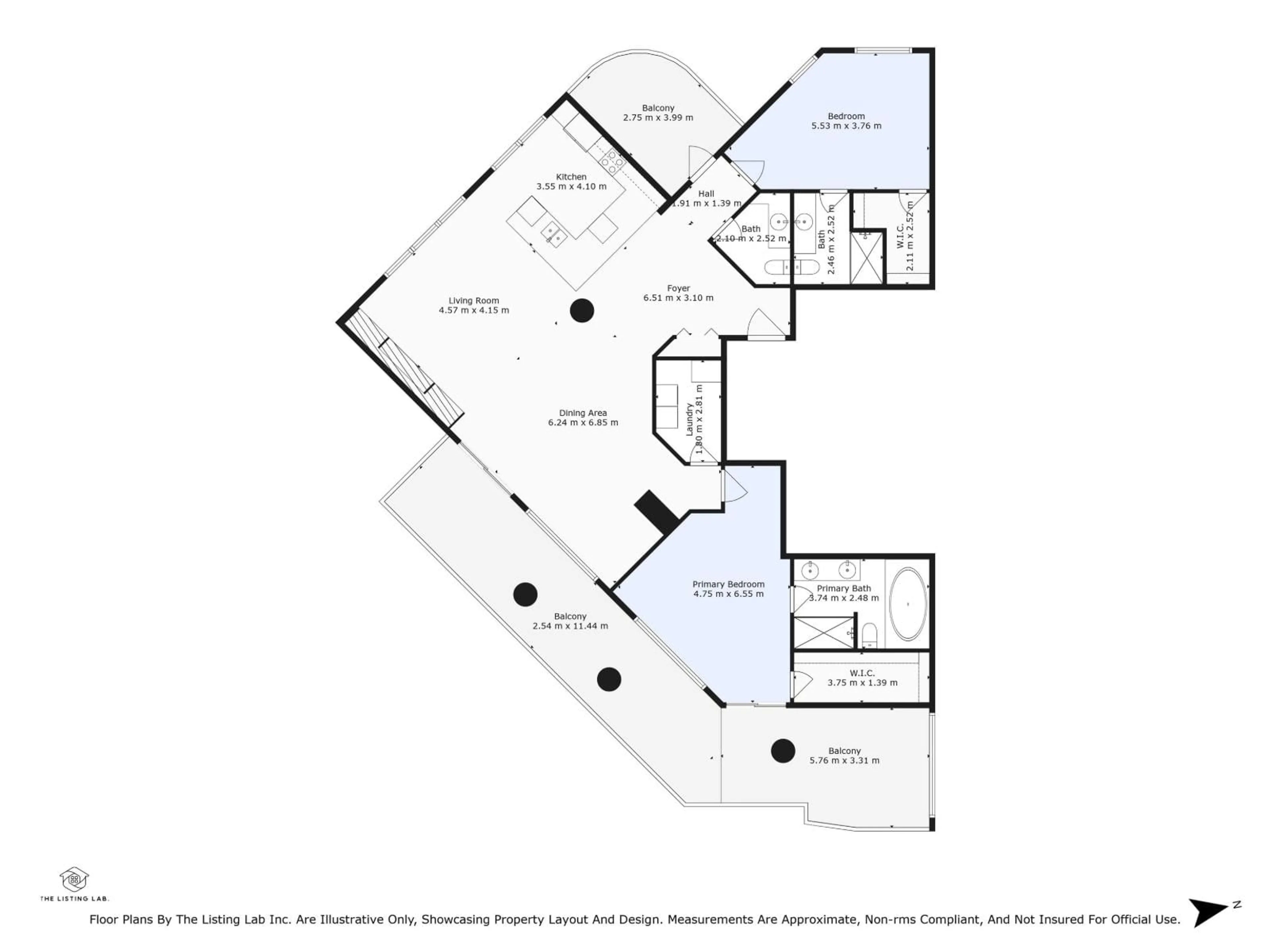 Floor plan for 10152 - 3502 104 ST NW, Edmonton Alberta T5J0B6