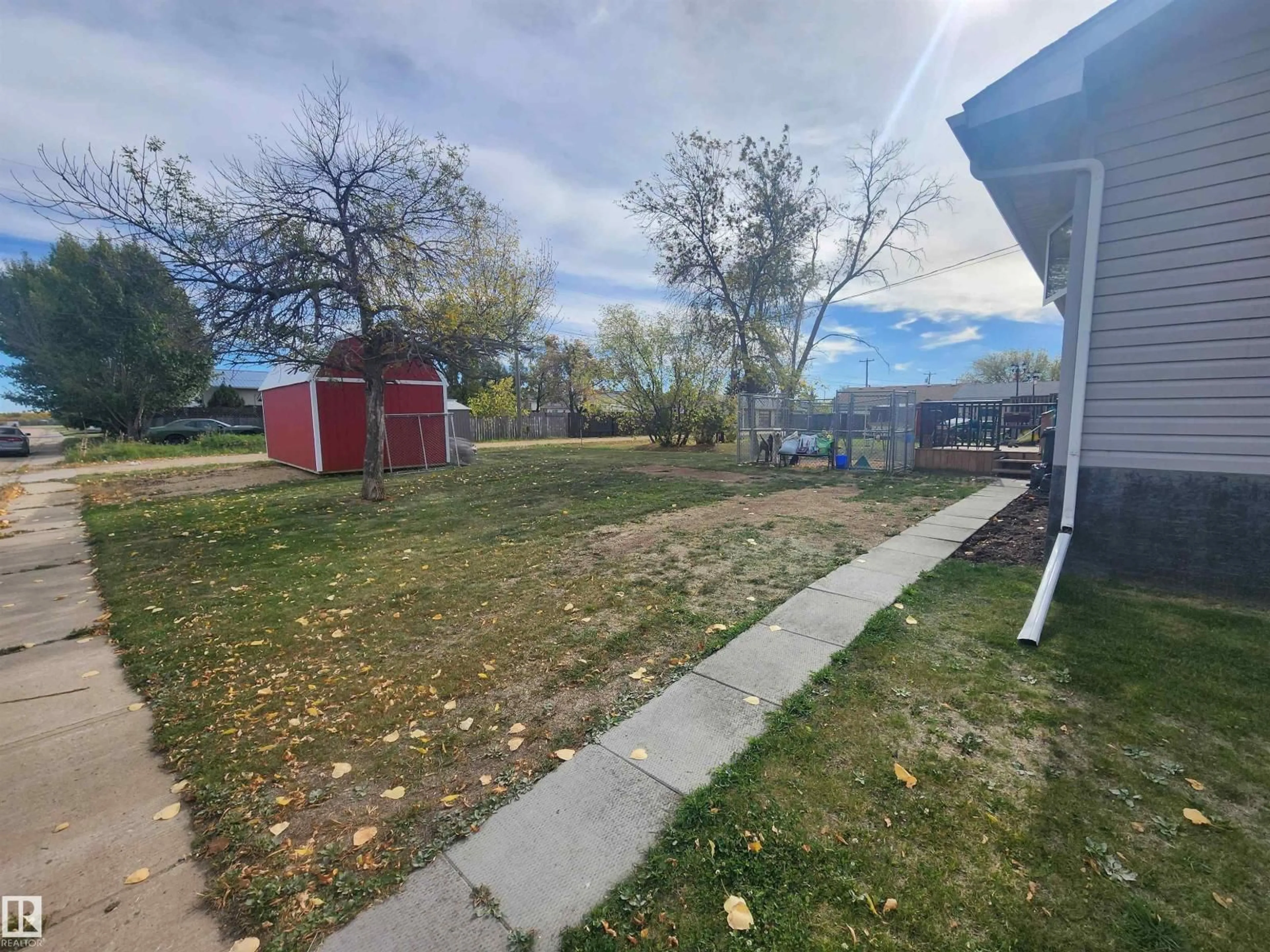 A pic from outside/outdoor area/front of a property/back of a property/a pic from drone, street for 4839 49 ST, Clyde Alberta T0G0P0