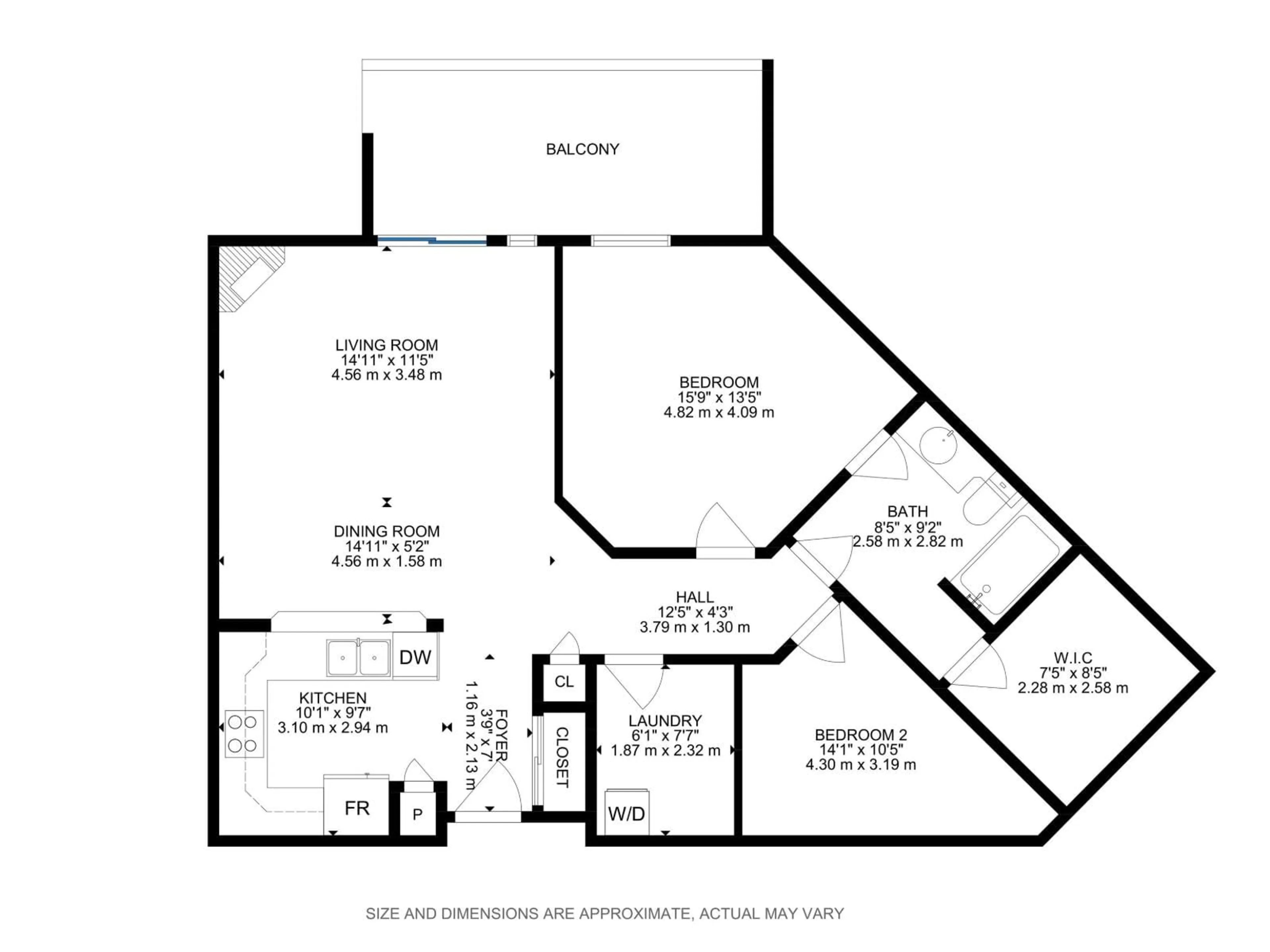 Floor plan for 225 7801 GOLF COURSE RD, Stony Plain Alberta T7Z1M2