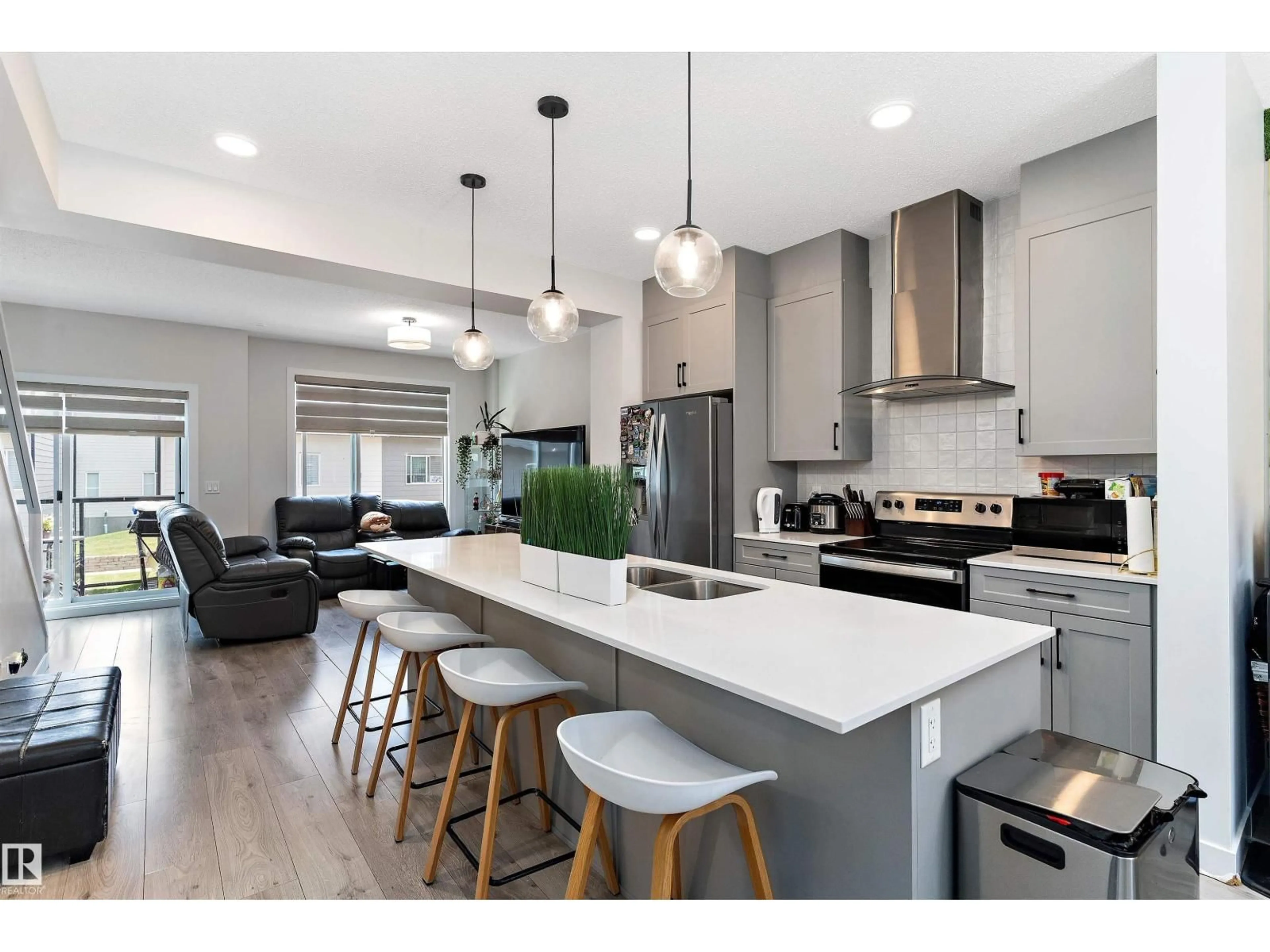Open concept kitchen, unknown for 804 - 162 WELSH DR, Edmonton Alberta T6X1Y8