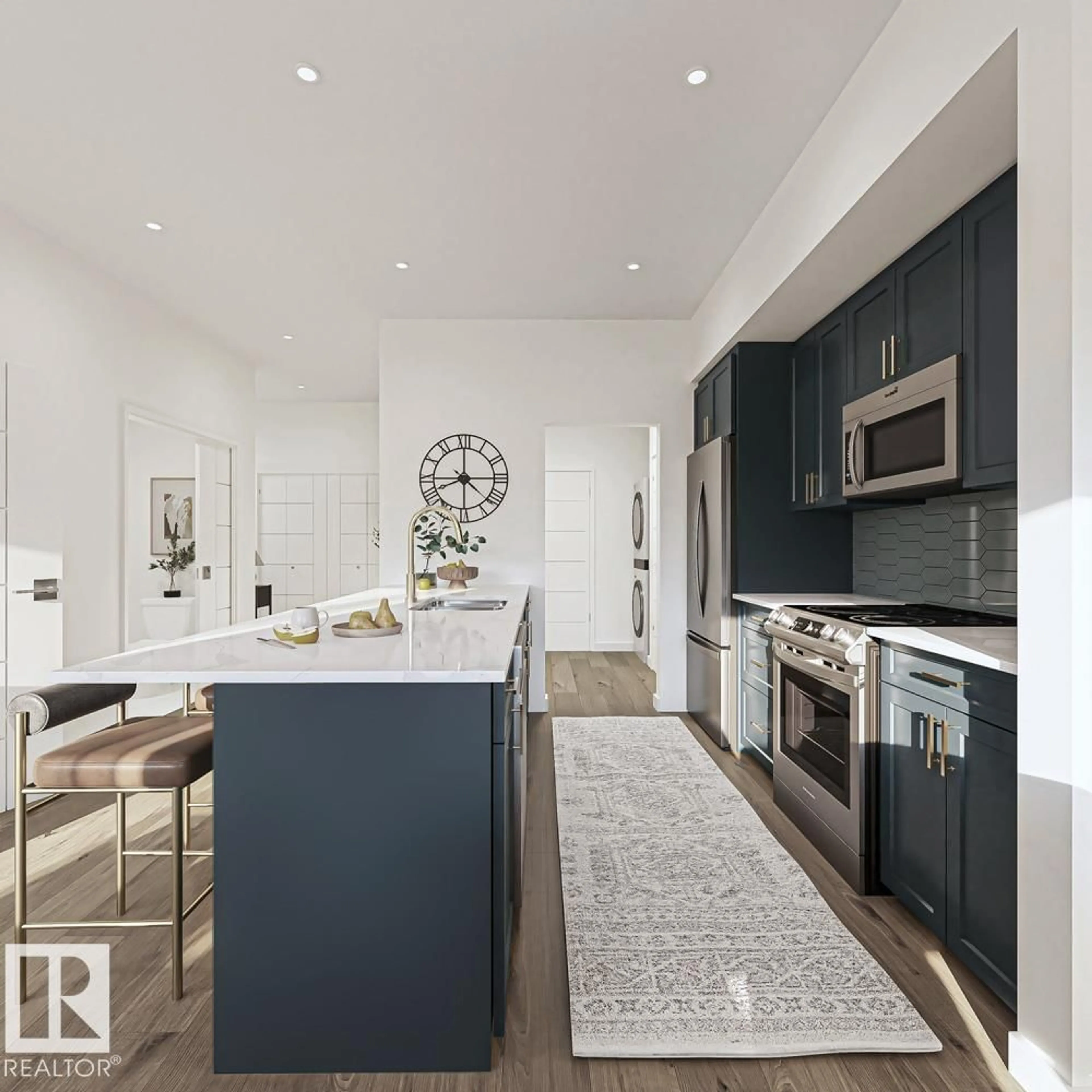 Open concept kitchen, unknown for #7 - 710 MATTSON DR, Edmonton Alberta T6X1A3