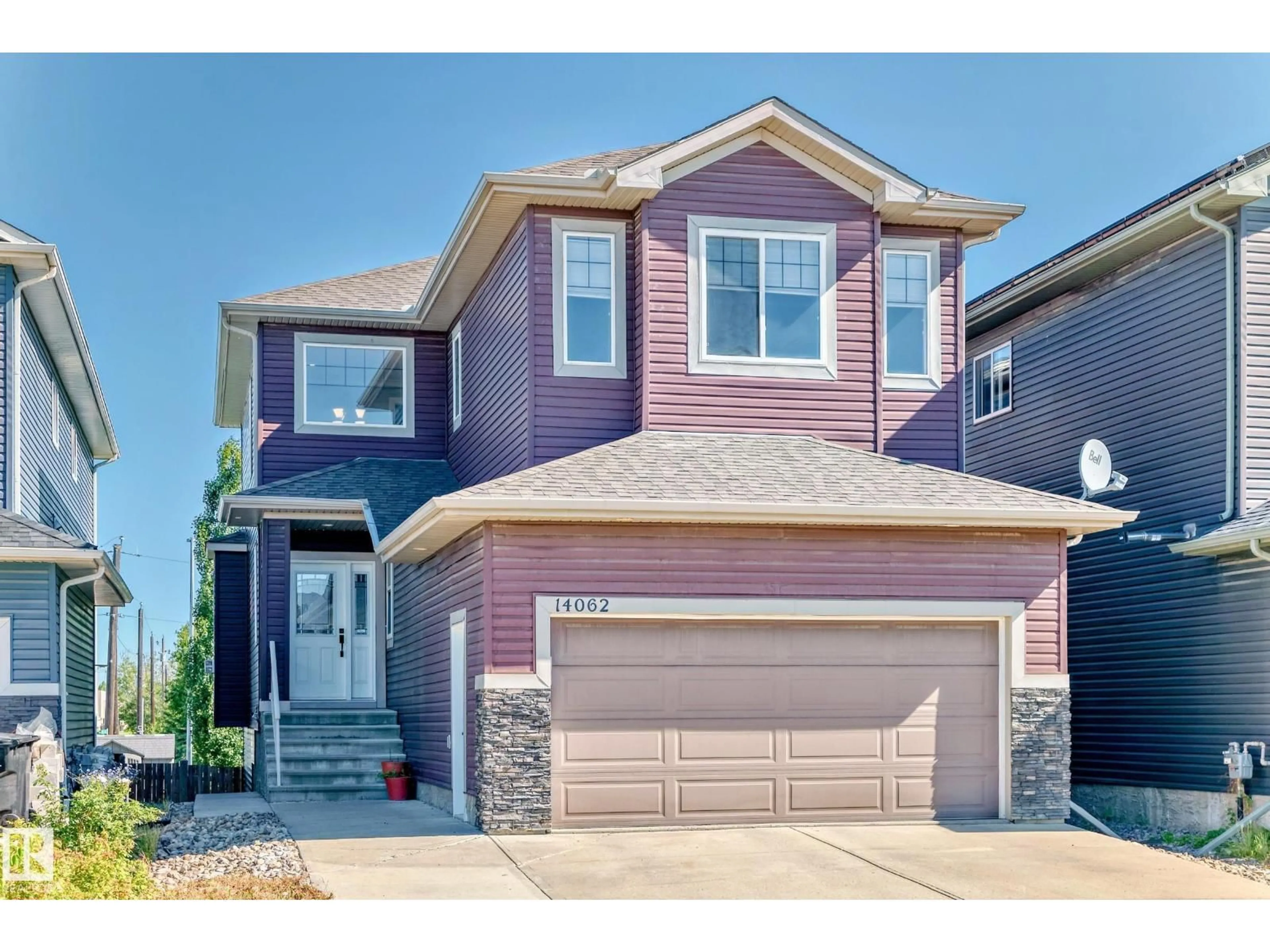 Home with brick exterior material, street for 14062 161A AV, Edmonton Alberta T6V0J3