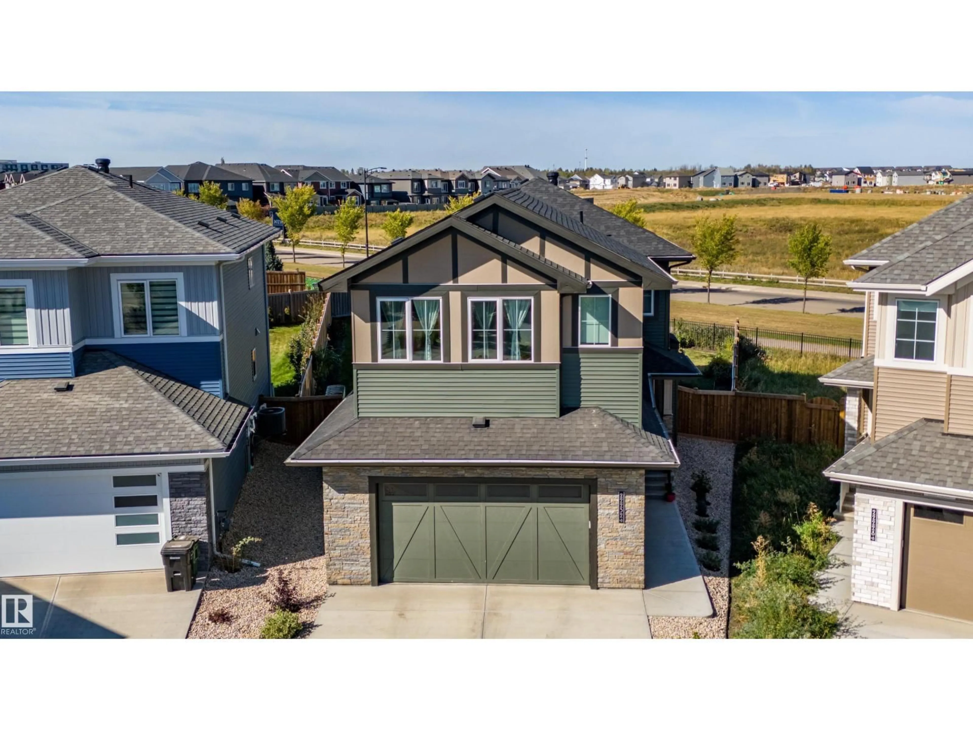A pic from outside/outdoor area/front of a property/back of a property/a pic from drone, unknown for 22232 82 AV, Edmonton Alberta T5T7L2