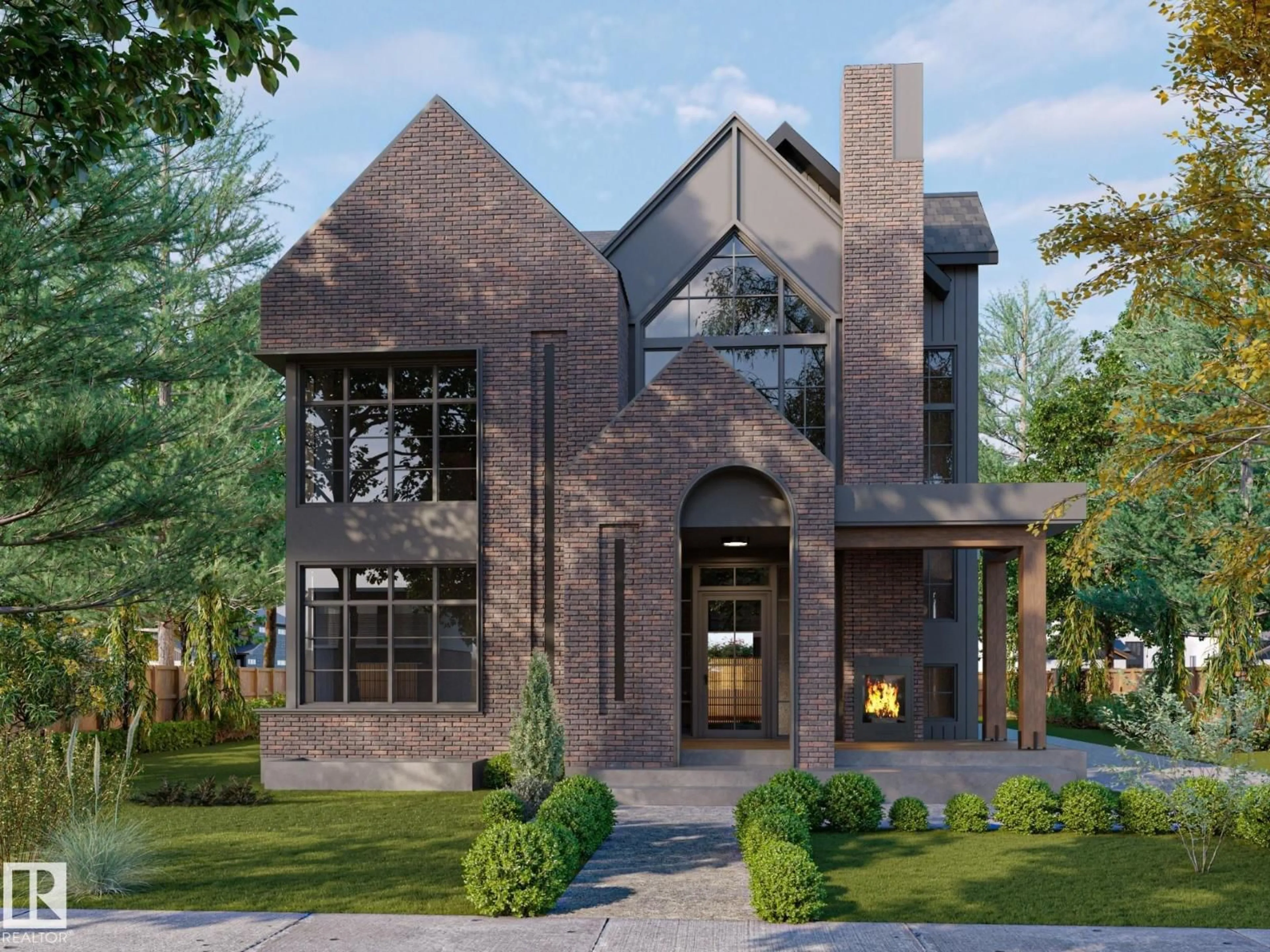Home with brick exterior material, unknown for 9709 141 ST, Edmonton Alberta T5N2M5