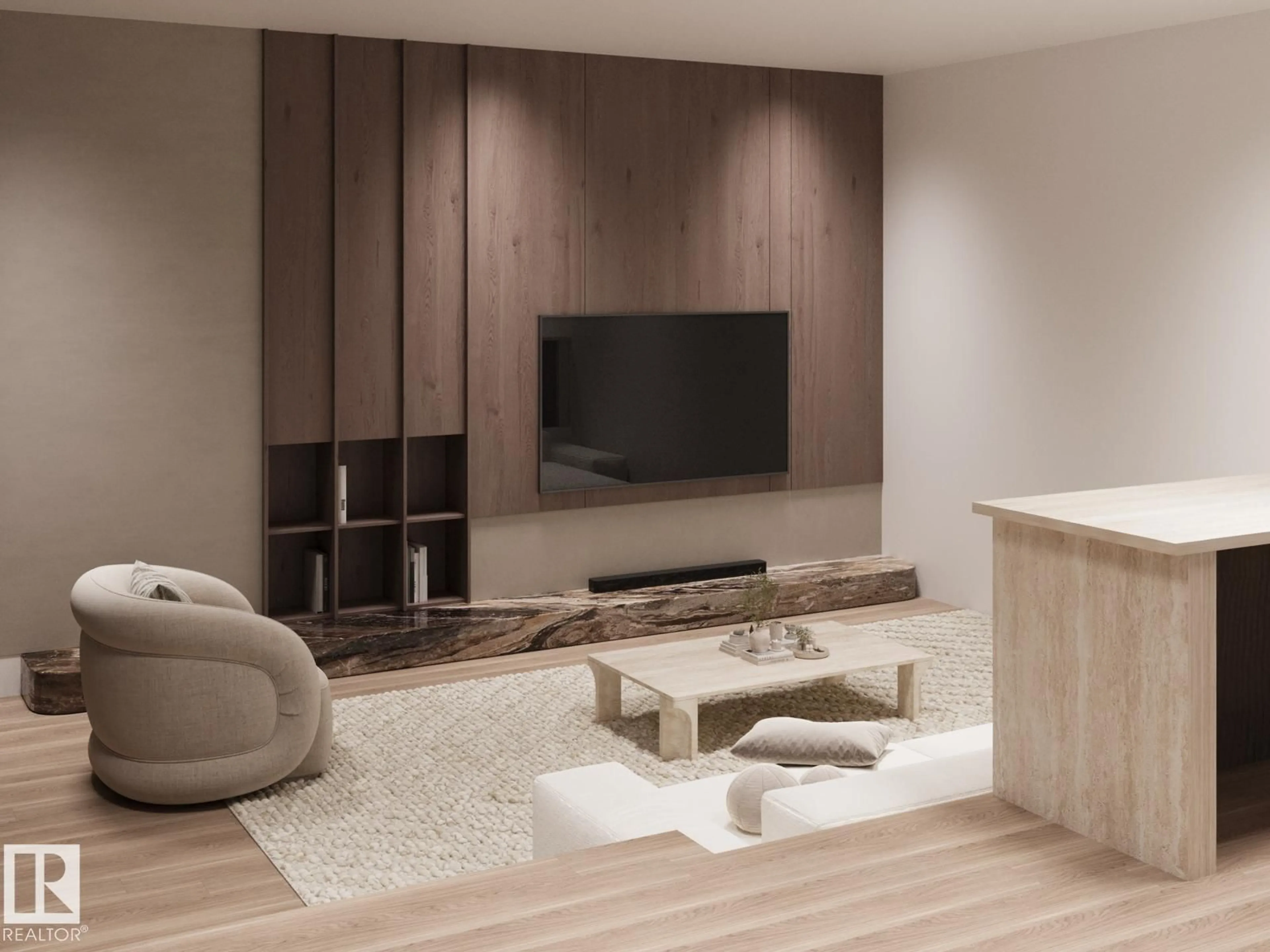 Living room with furniture, unknown for 9709 141 ST, Edmonton Alberta T5N2M5